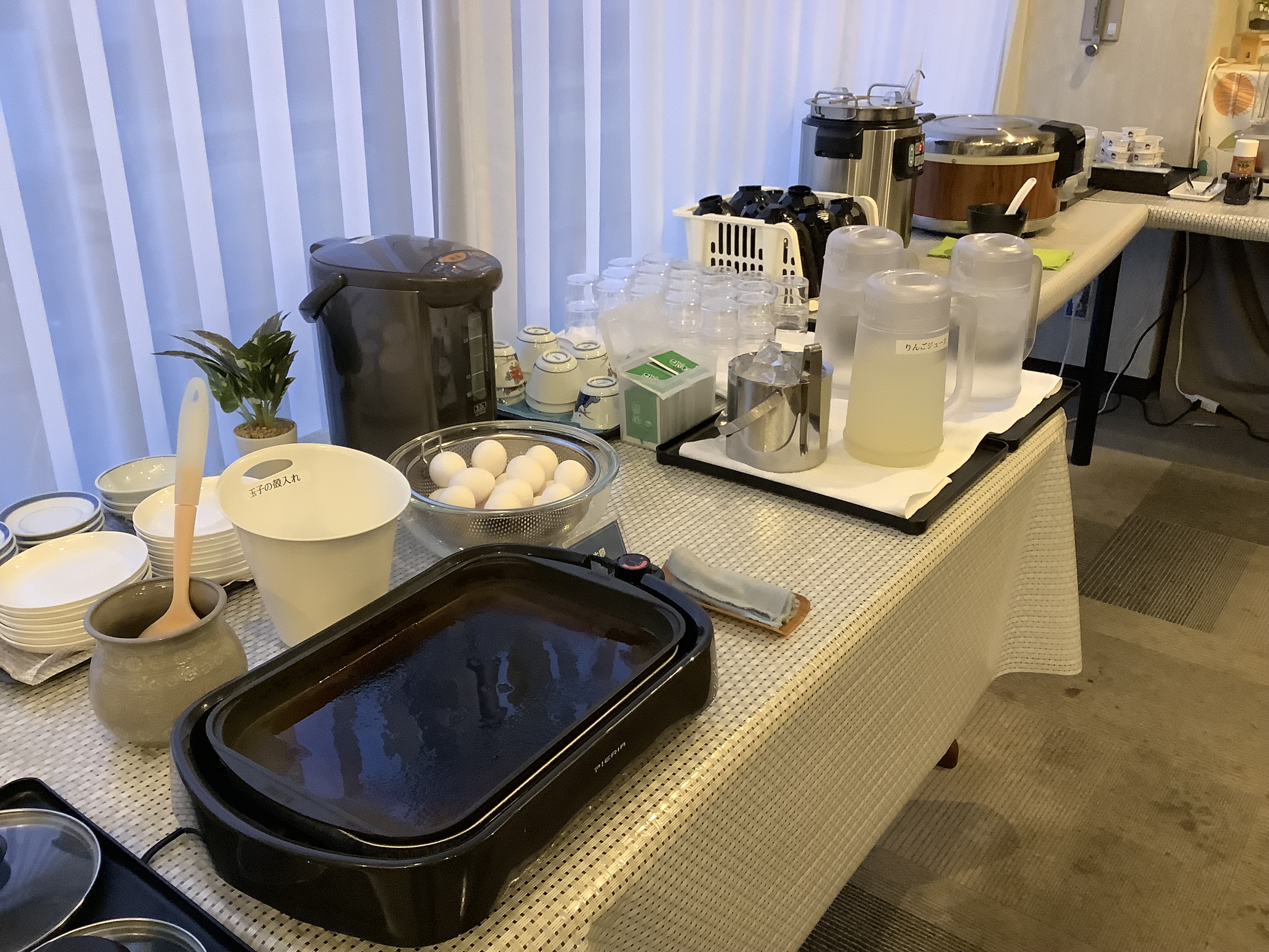 大人気！目玉焼きコーナー3