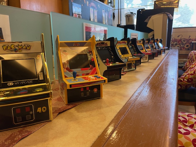 ★お子様に大人気★卓上ミニゲームコーナー