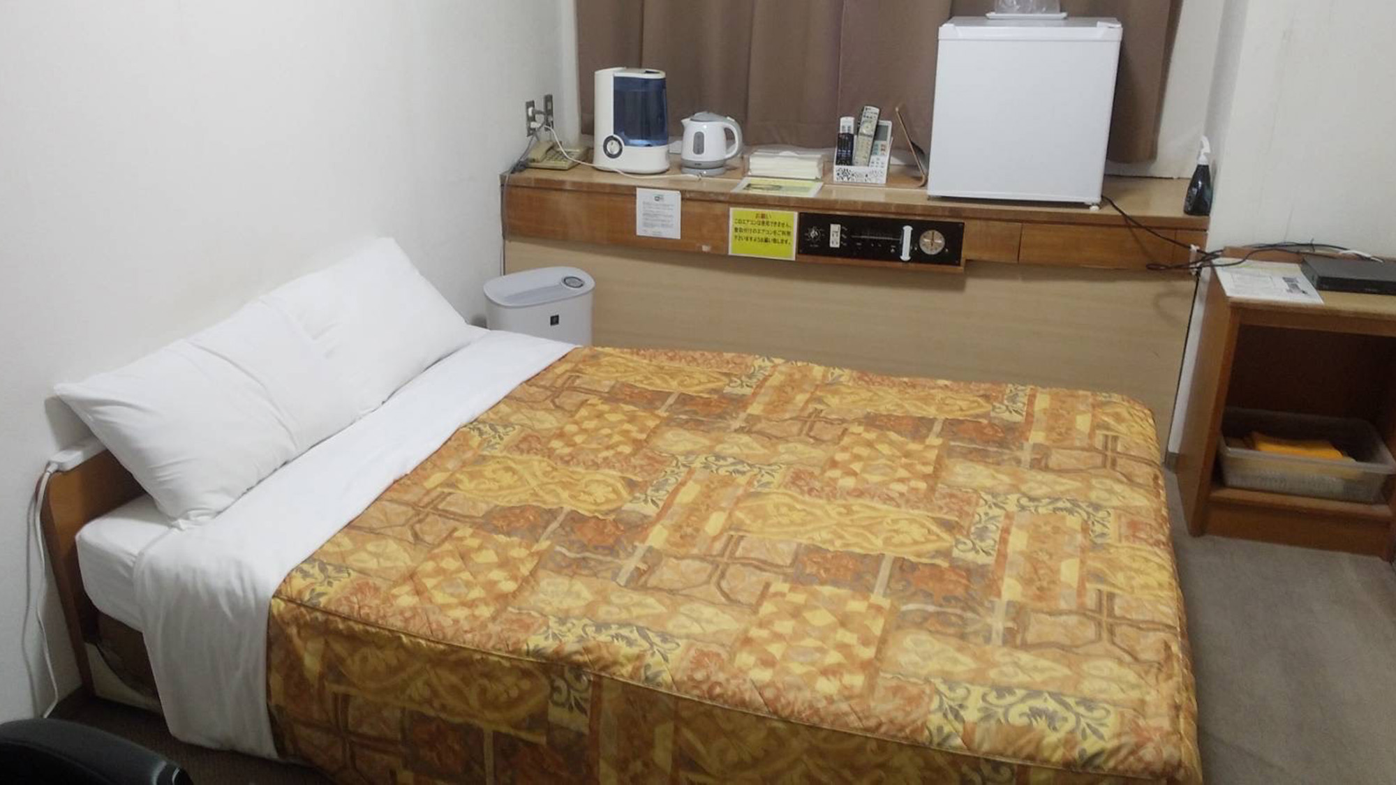 ・デラックスダブル（禁煙）広めのお部屋でゆっくりおくつろぎいただけます