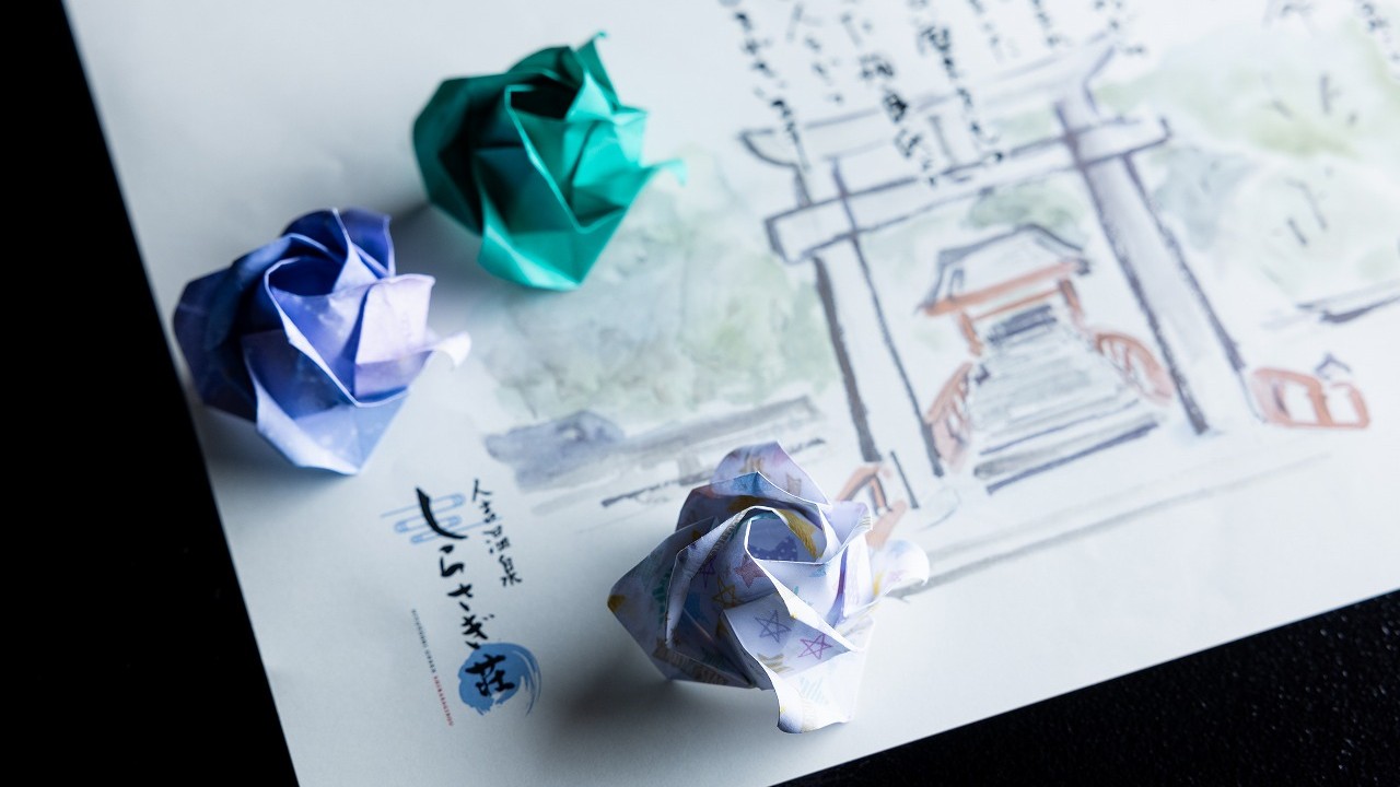 小さな折り紙に込めた、感謝の気持ち