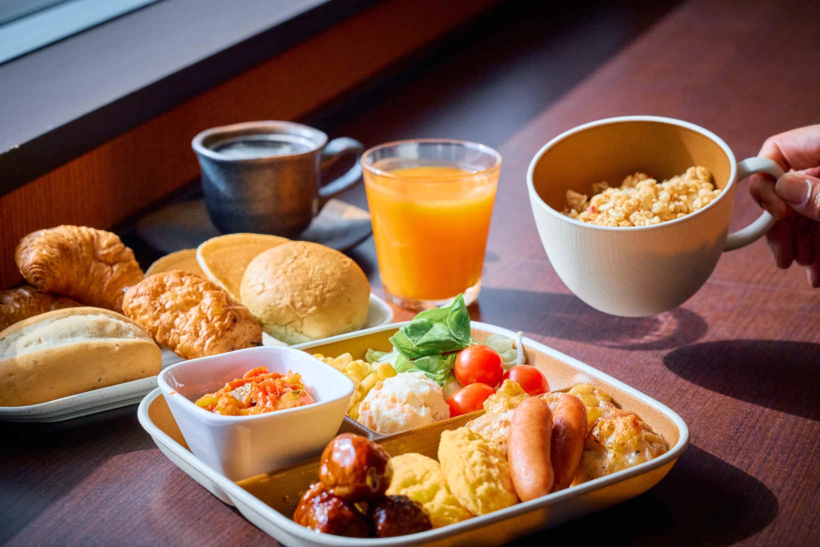 【新メニューでお出迎え！おしゃれな洋食メインの新朝食付き♪】超☆駅チカホテルのトクトク早割プラン♪