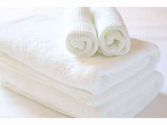 ふわふわのタオル類