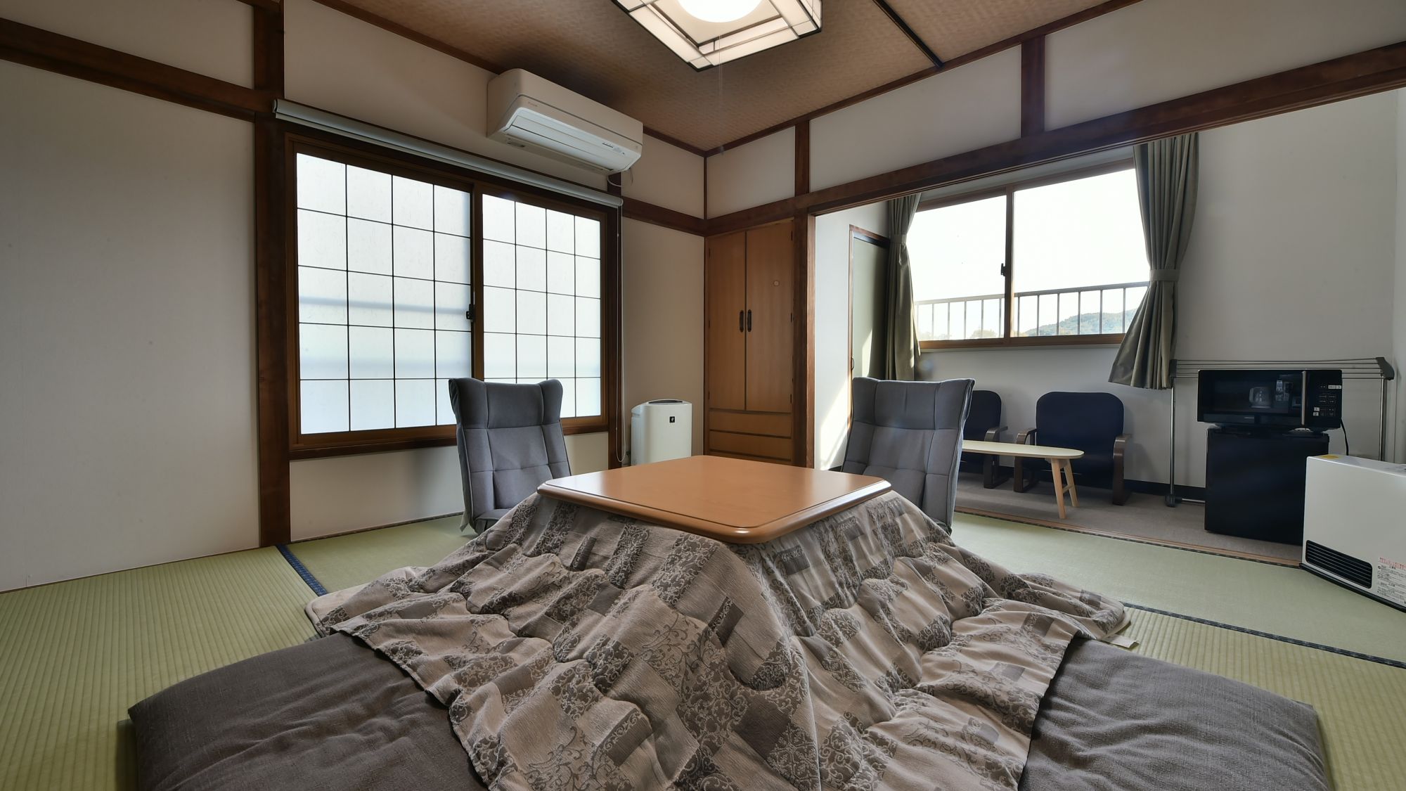 ■子供連れでも安心の和室タイプのお部屋となります。