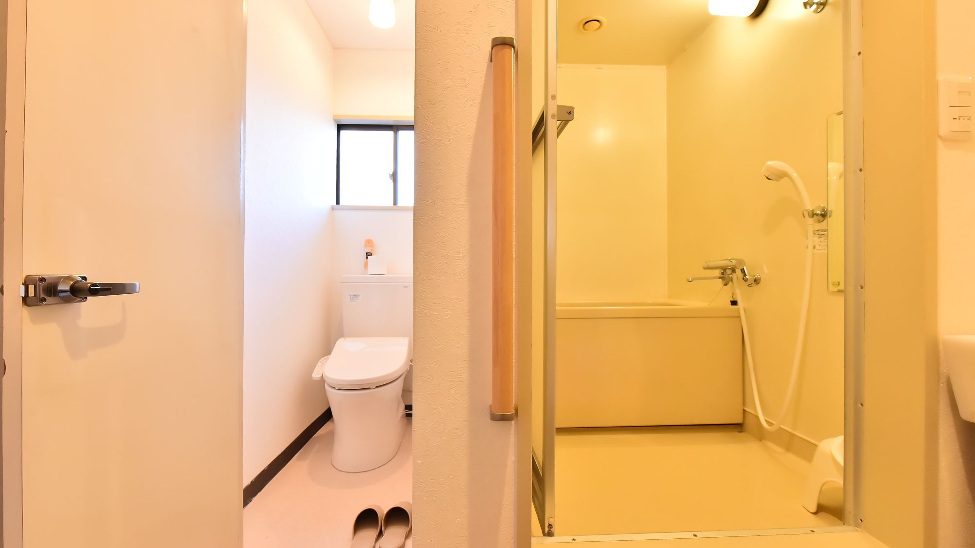 ■和室のお部屋タイプはバストイレ別となります。