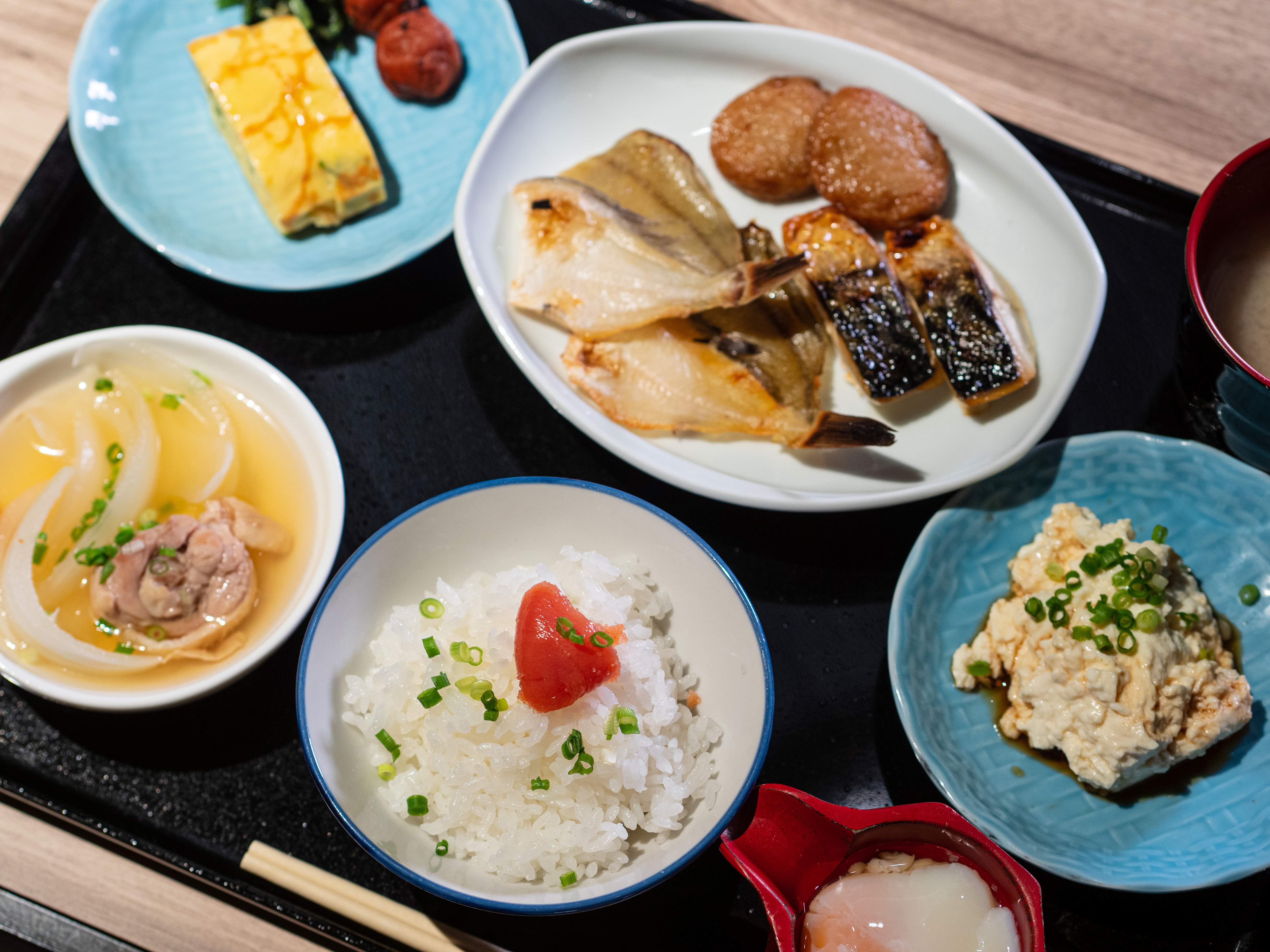 朝食　湯峡の響き優彩