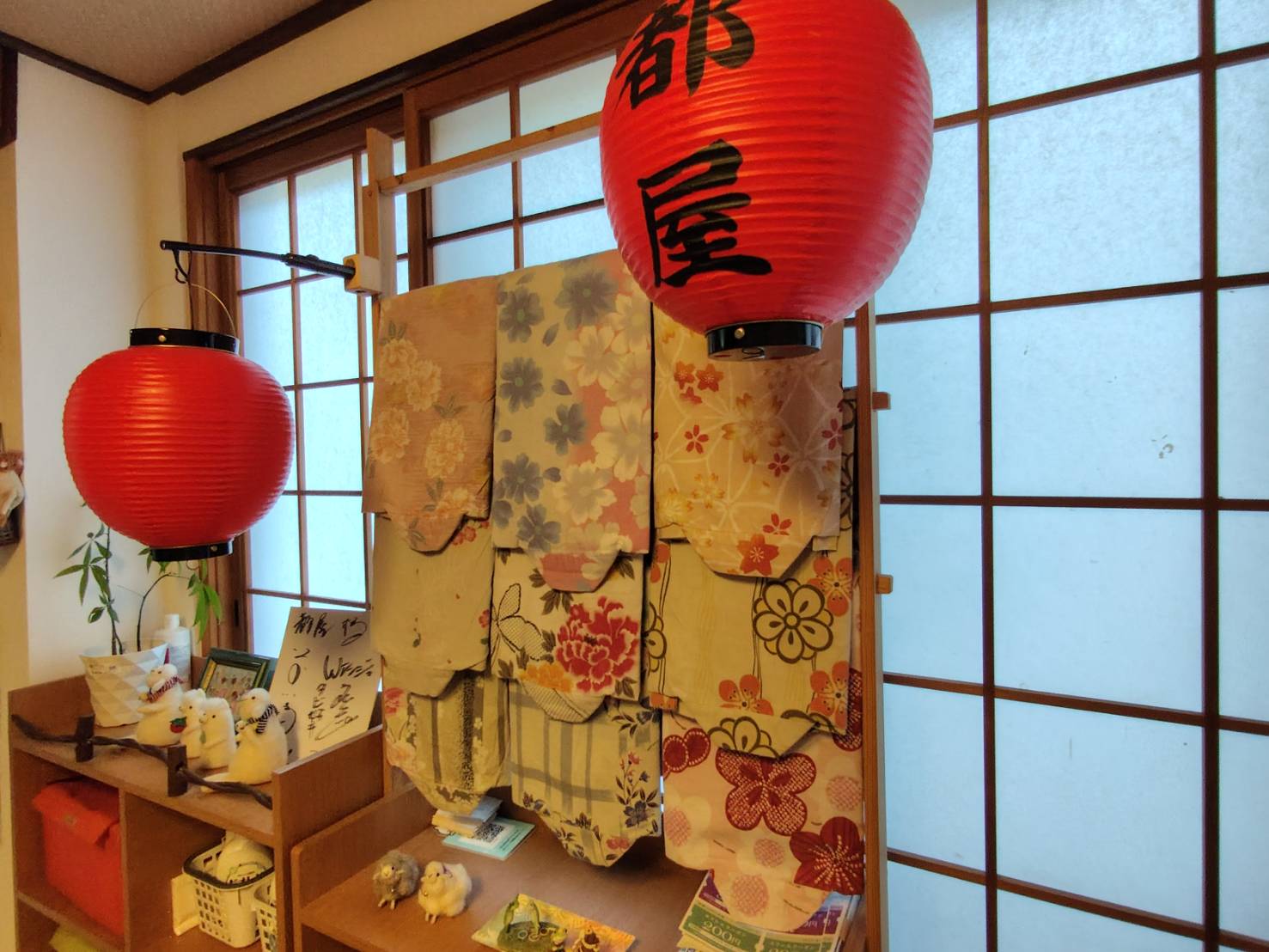 女性は無料色浴衣
