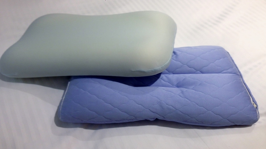 貸出品：選べる枕2種類
