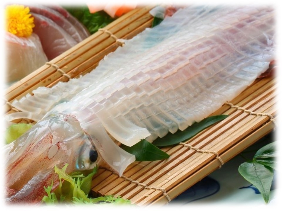 【期間限定】「裏の旬」夏あら（クエ）♪高級魚と唐津名物イカ活き造りご堪能プラン 