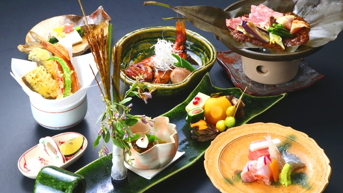 【当館イチオシ】料理長渾身の会席料理★自然豊かな奥湯河原で癒し旅