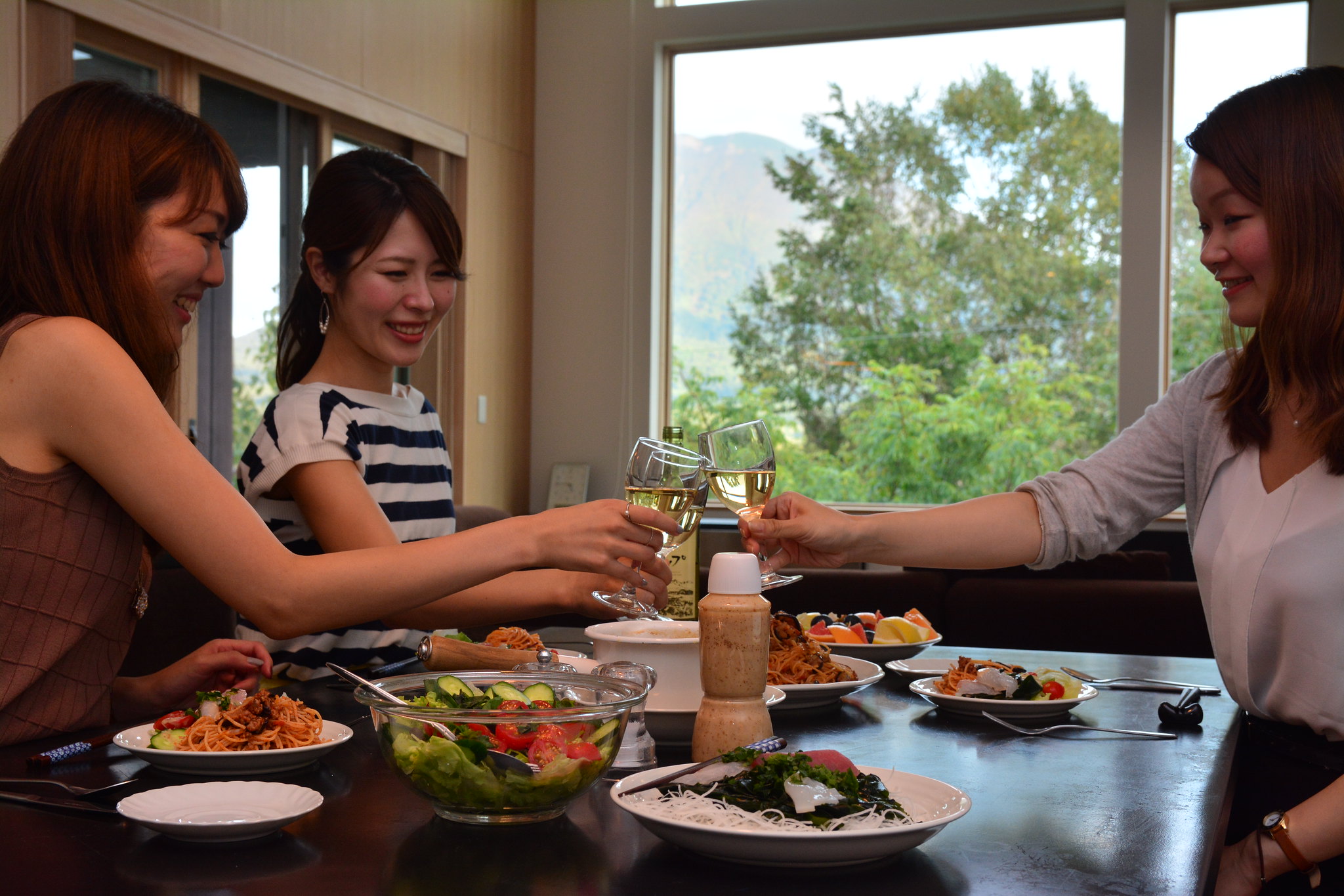 貸別荘スタイルでホームパーティーも楽々