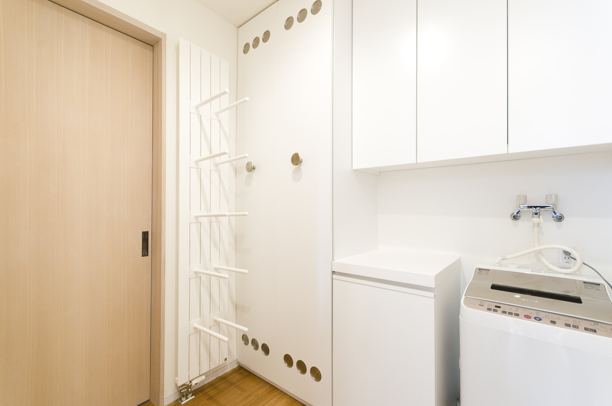 お部屋例：ランドリーと乾燥室
