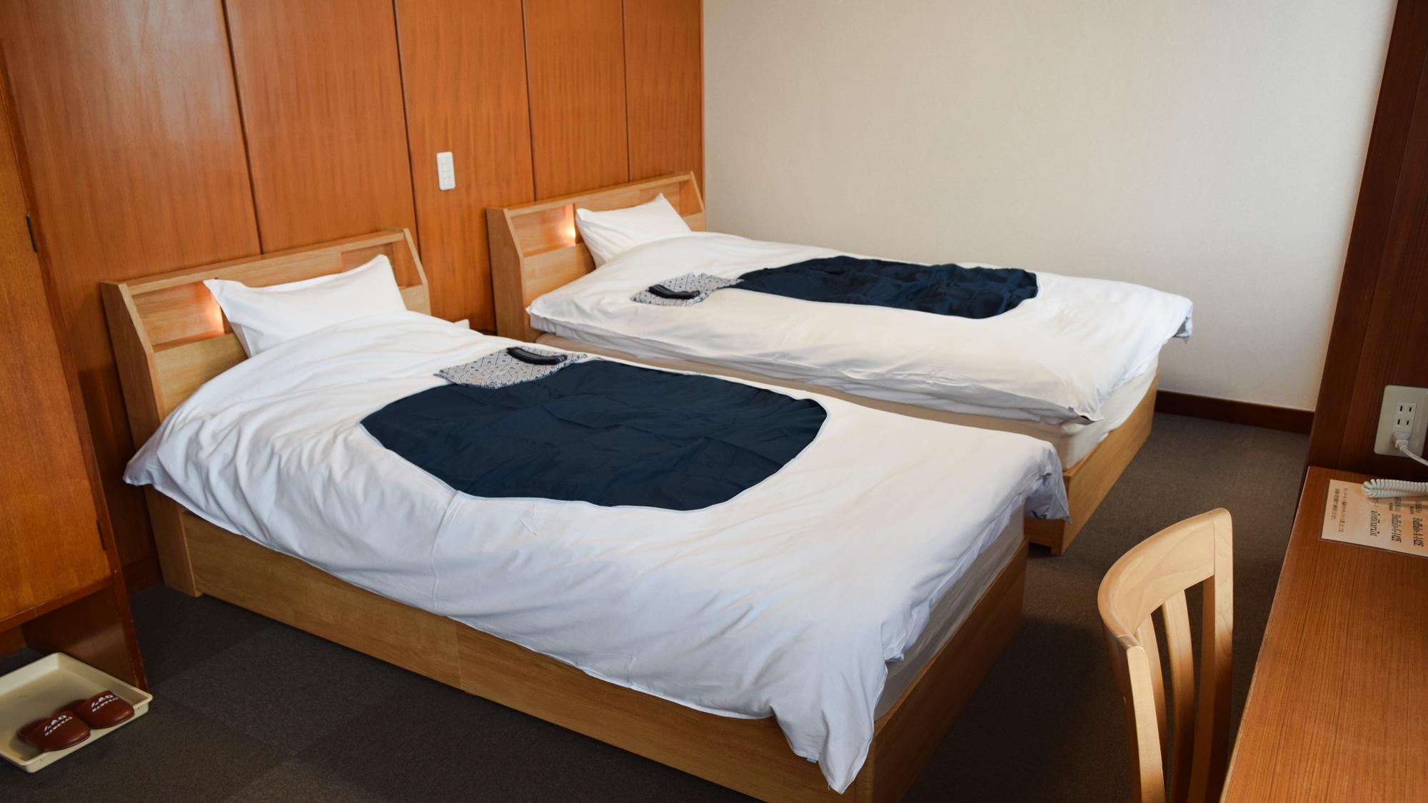 *【部屋】ツインルーム（一例）