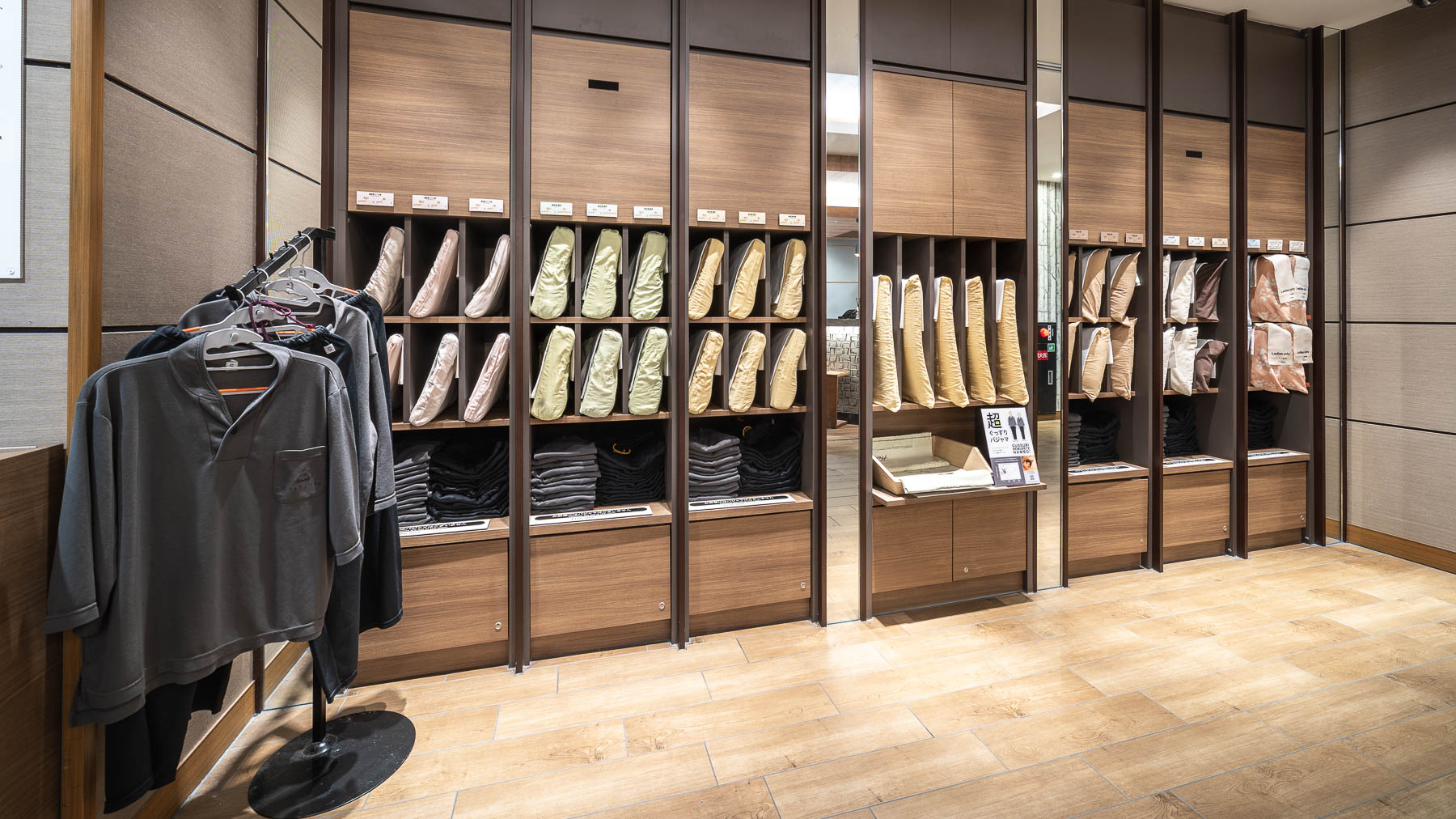 ８種類の選べる枕コーナー