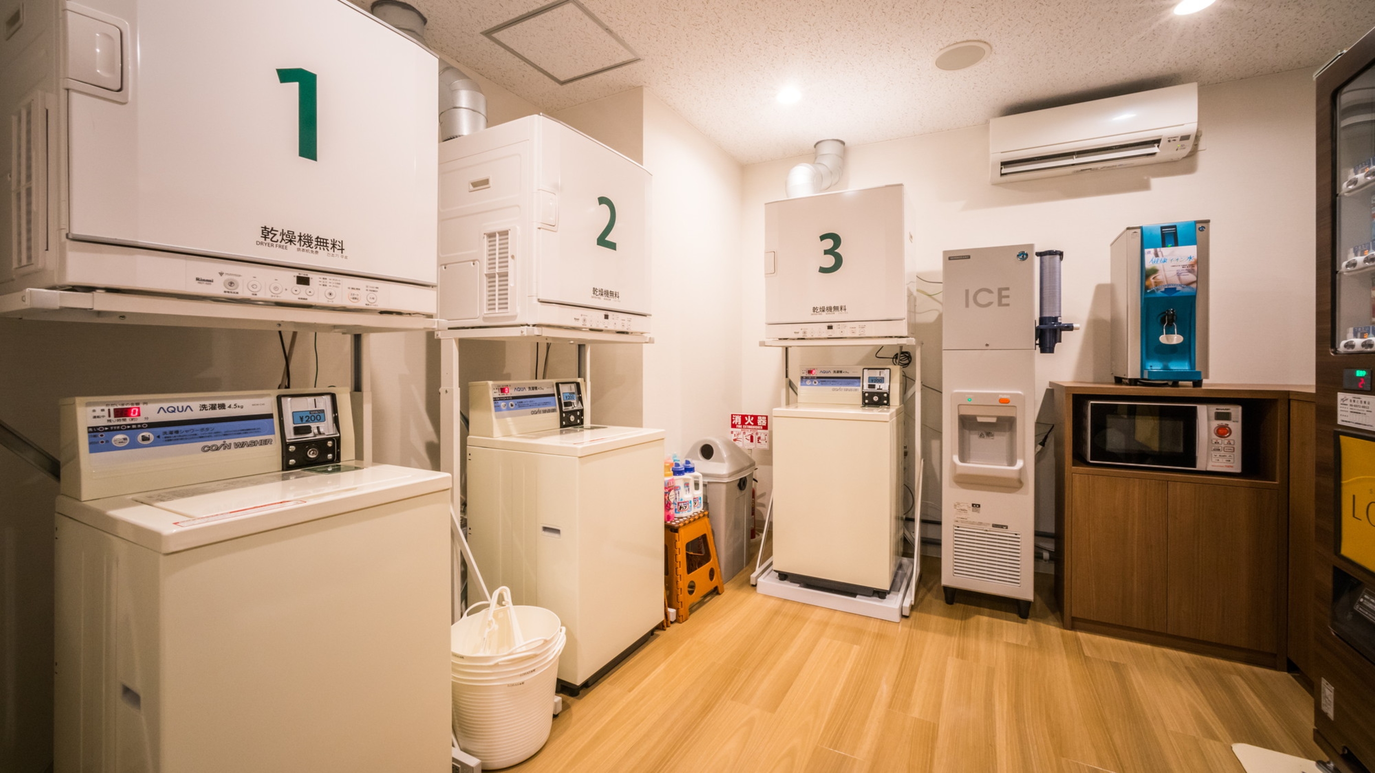 洗濯機・乾燥機をご用意しております