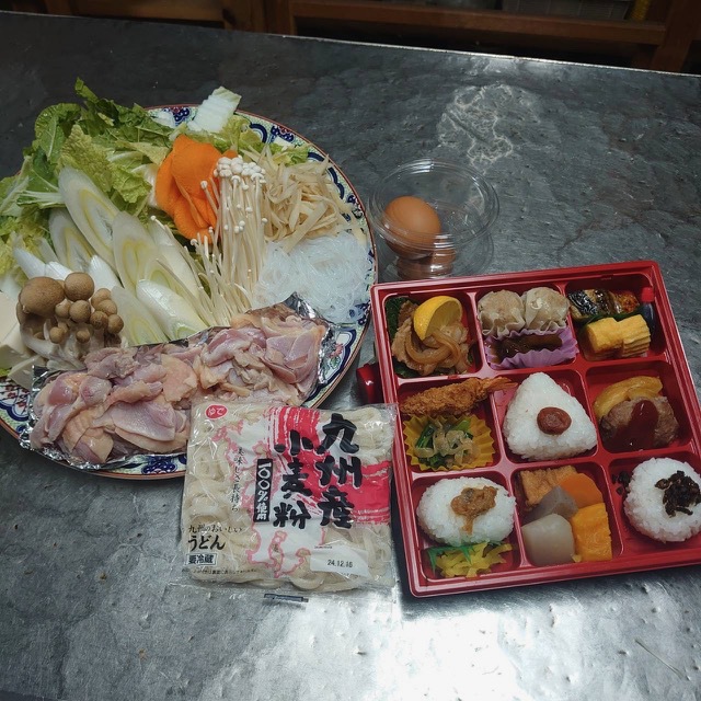 2026年12月　地鶏卵で食べる国産若鶏のすき焼きプラン　朝食・豚汁セット　１泊２食付ロッジ１棟貸