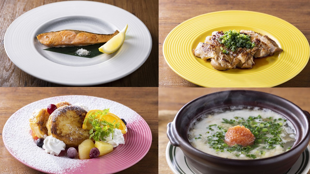 【朝食】4種類から選べるメイン料理