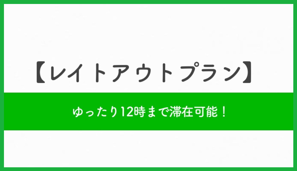 ☆レイトチェックアウトプラン(最大12時まで滞在可能)☆素泊り・天人峡・天然温泉大浴場☆