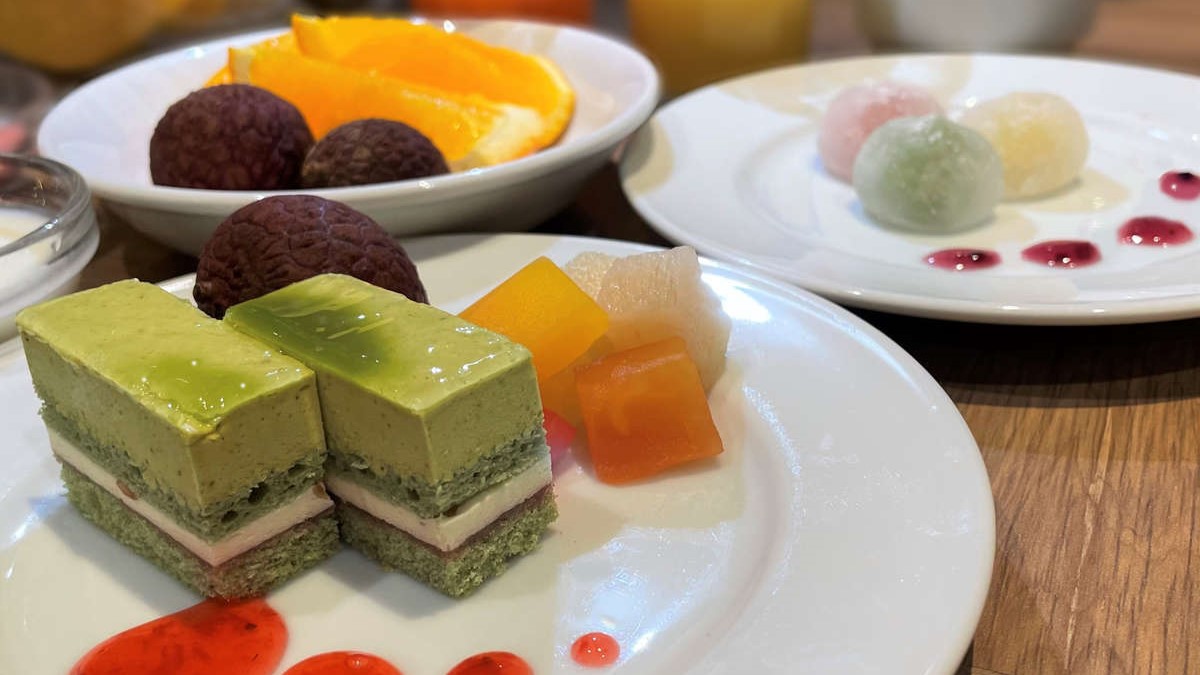 【 デイリーメニュー 】ピスタチオケーキ