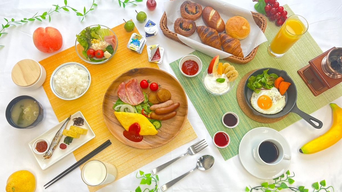 朝食バイキング【ラ・メール】6:30～9:30営業