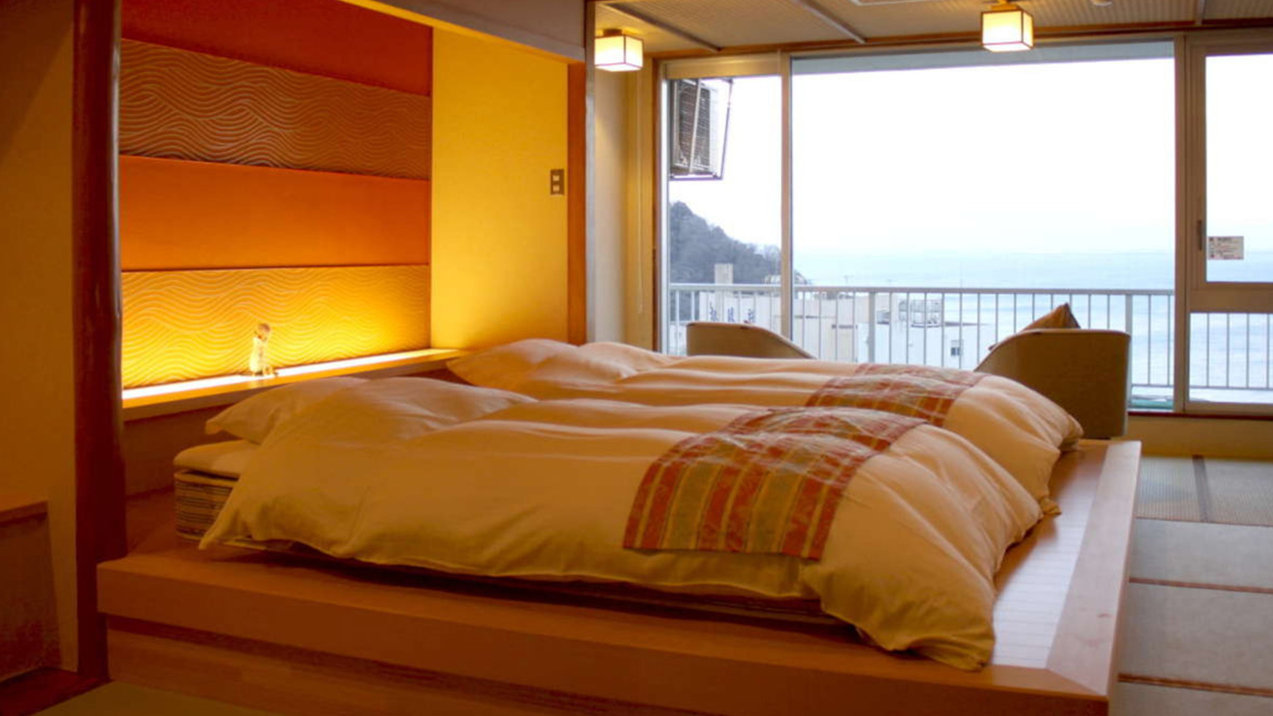 【和モダン】ツインベッドルーム