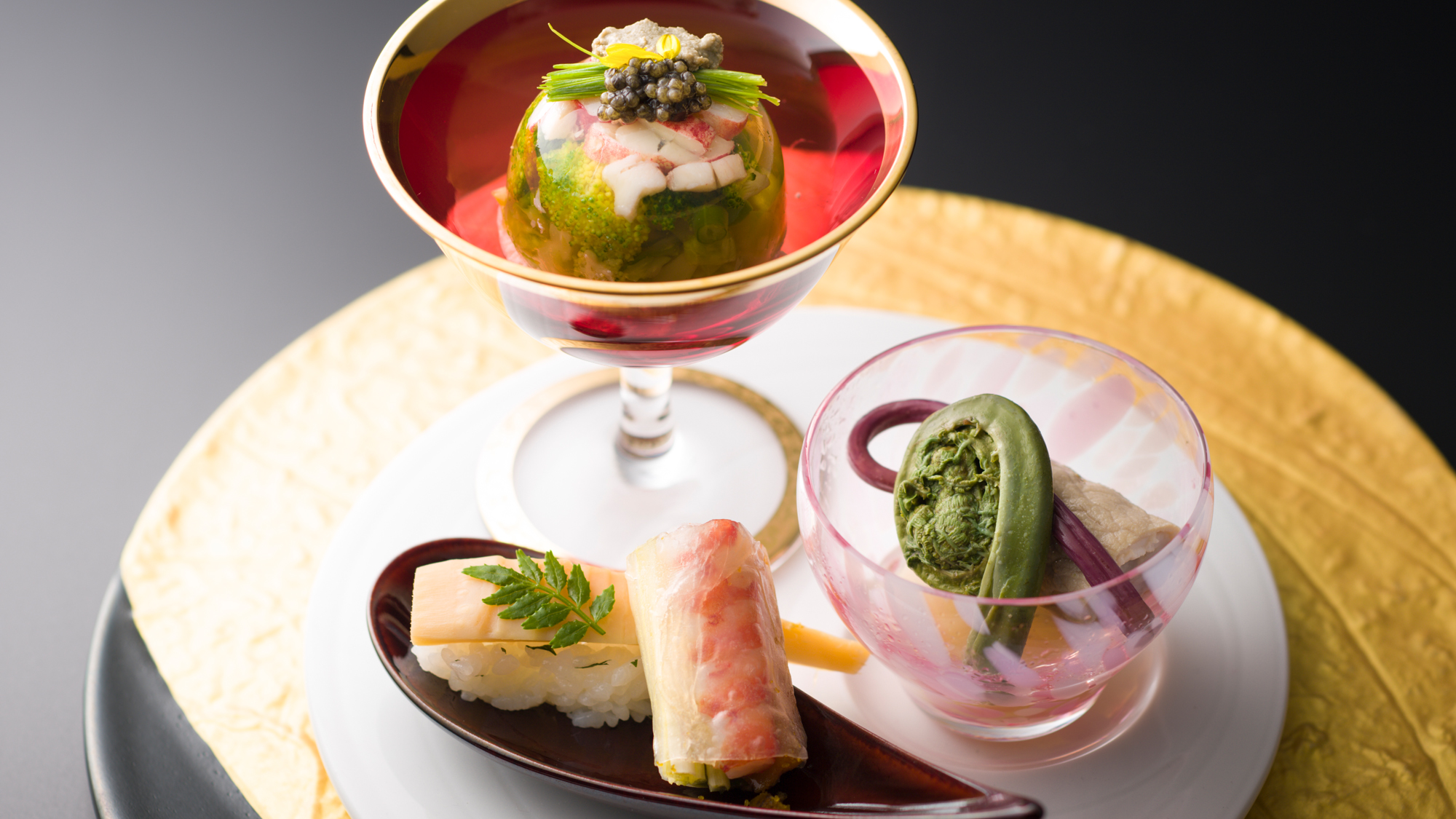 【創作会席　とある日の前菜】