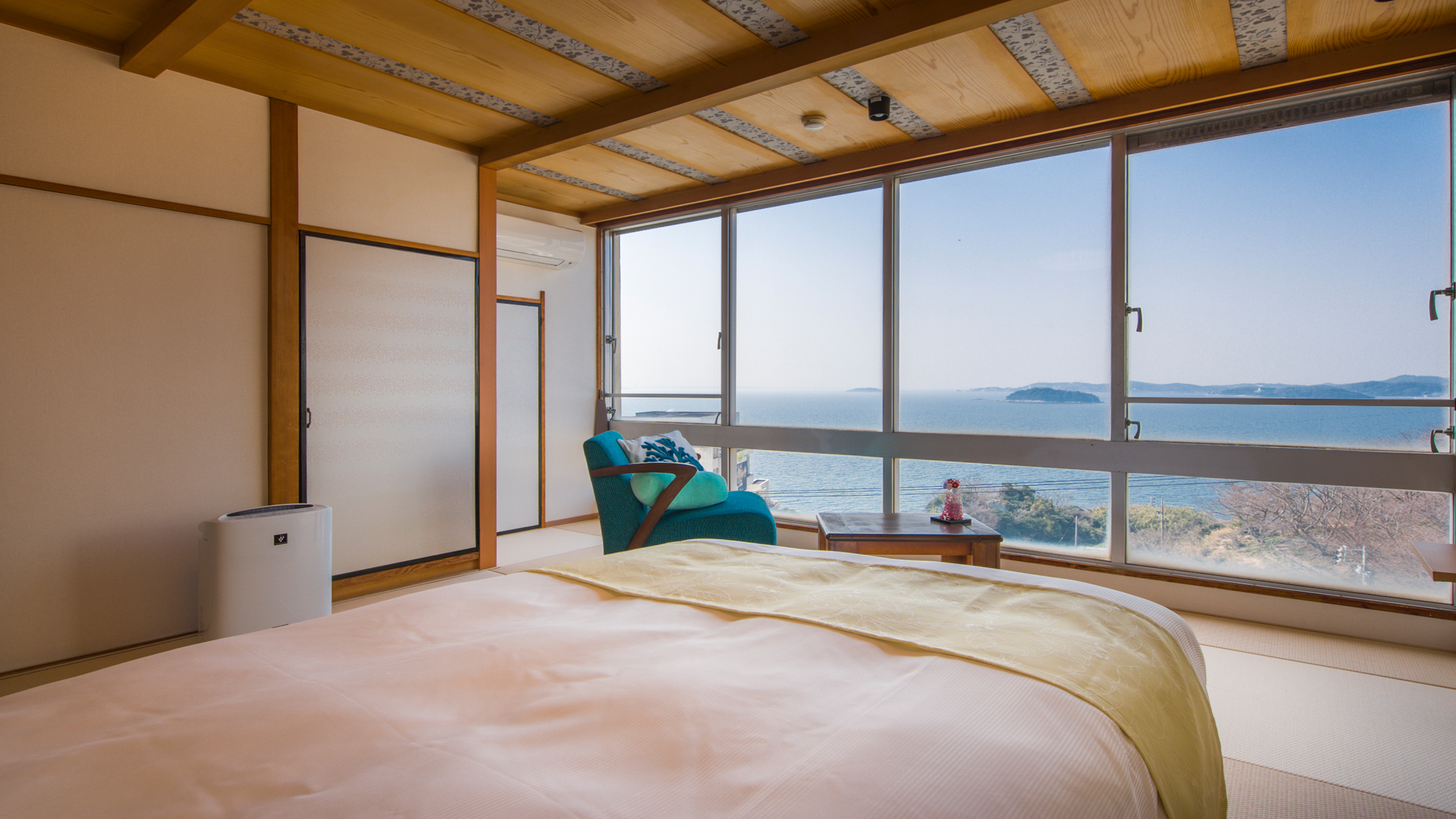 【１室限定　シングル】セミダブルベッドのコンパクト和室　※入浴設備はございません