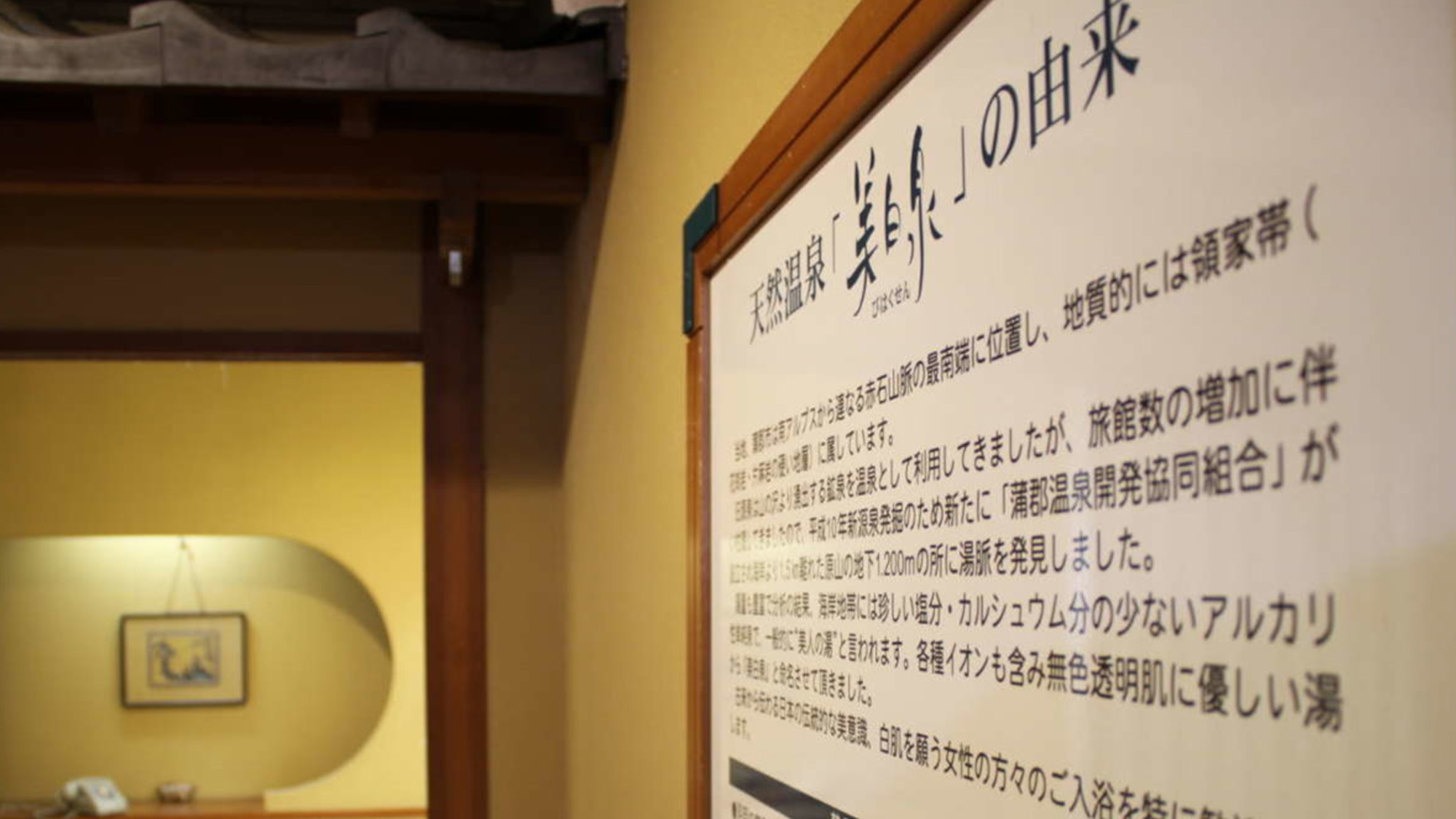 【西浦温泉　泉質】蒲郡の名湯「美白泉」は単純アルカリ泉。さっぱりと体の芯からほっこり温まります