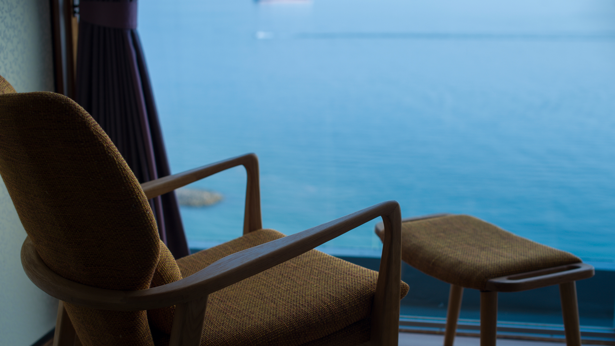 【全室共通　オーシャンビュー】花かざしのお部屋は全室、三河湾に面しています