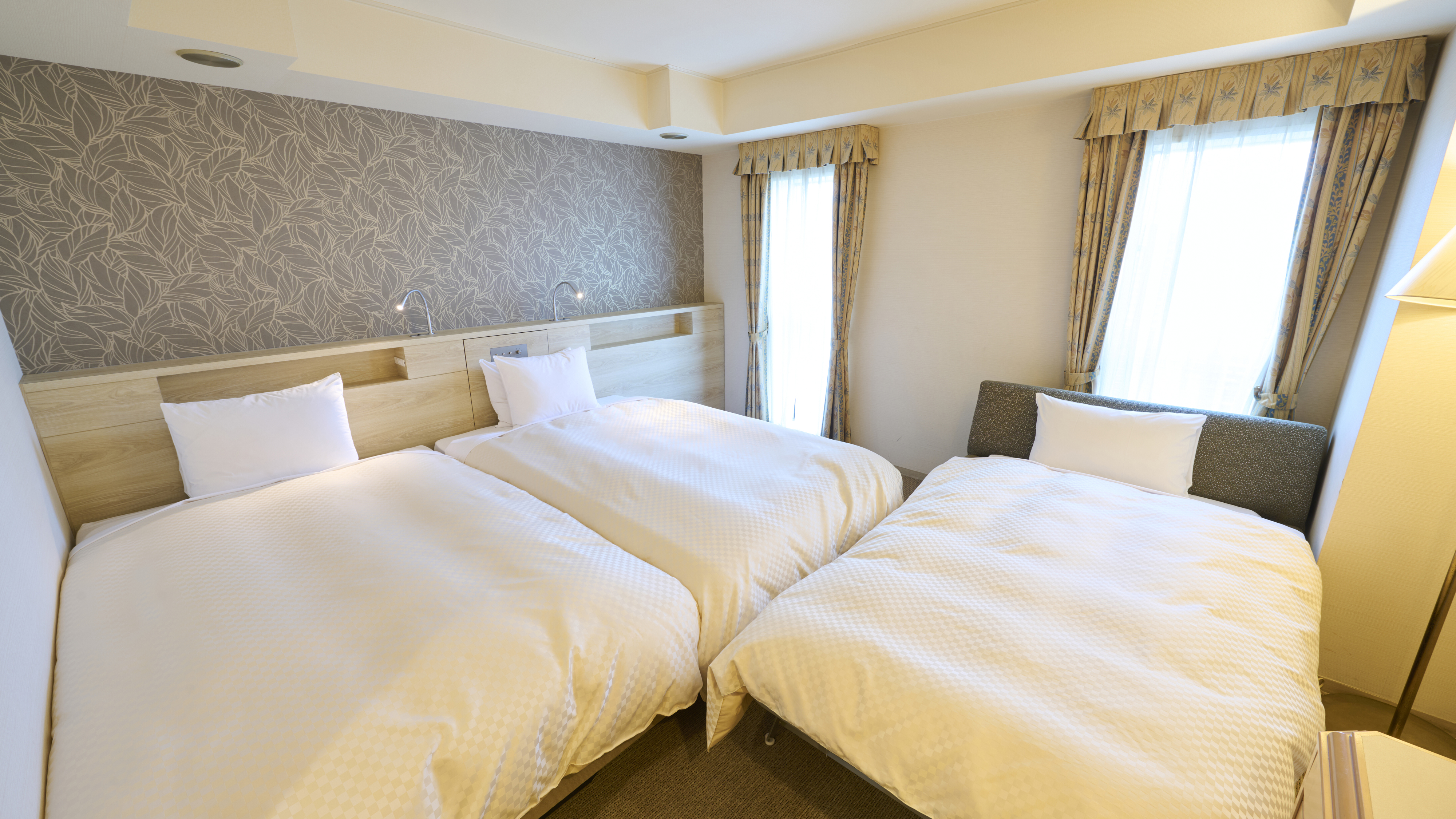 ツイン（3名利用）／22㎡