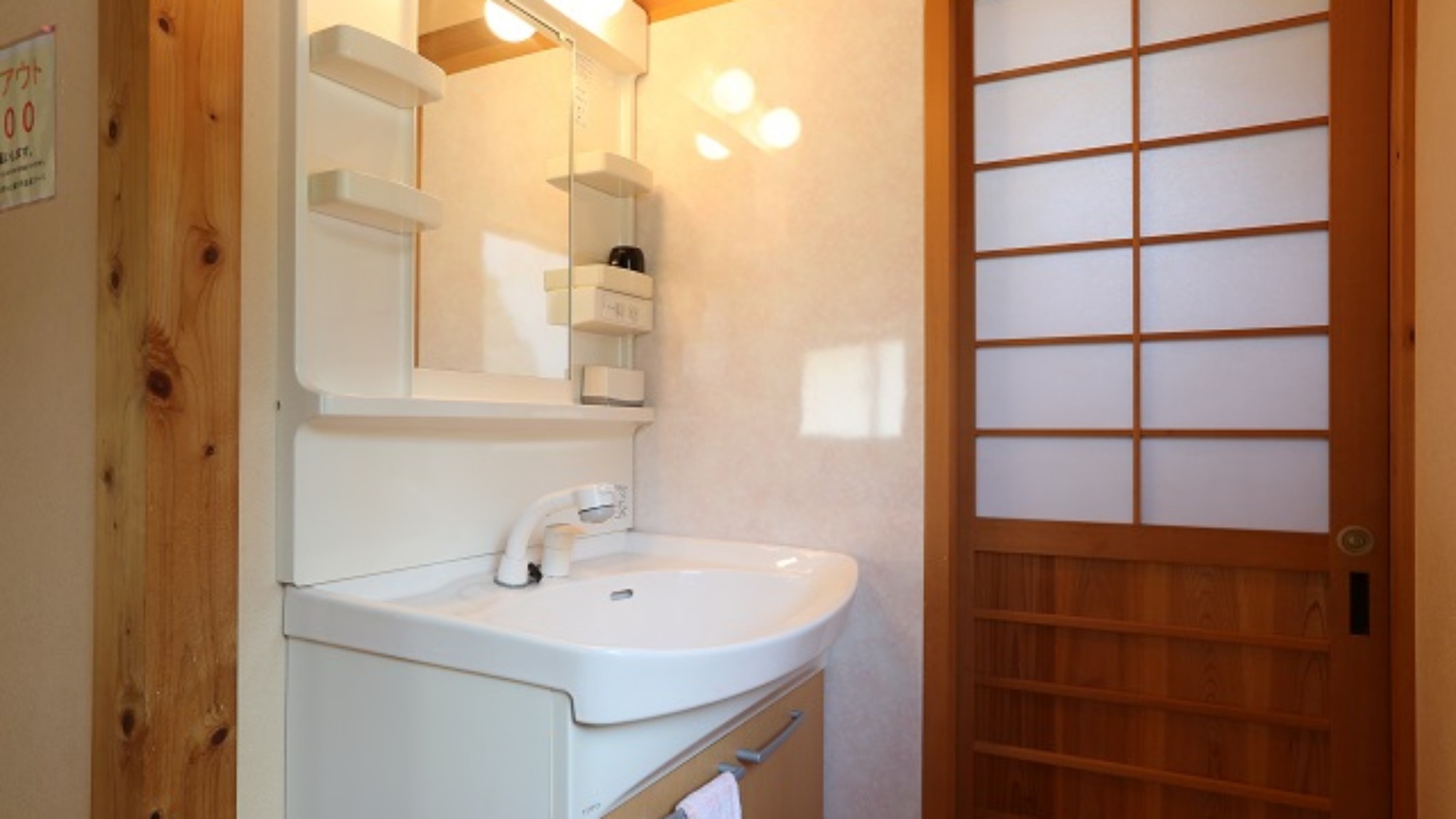 ＊【8名用コテージ】洗面