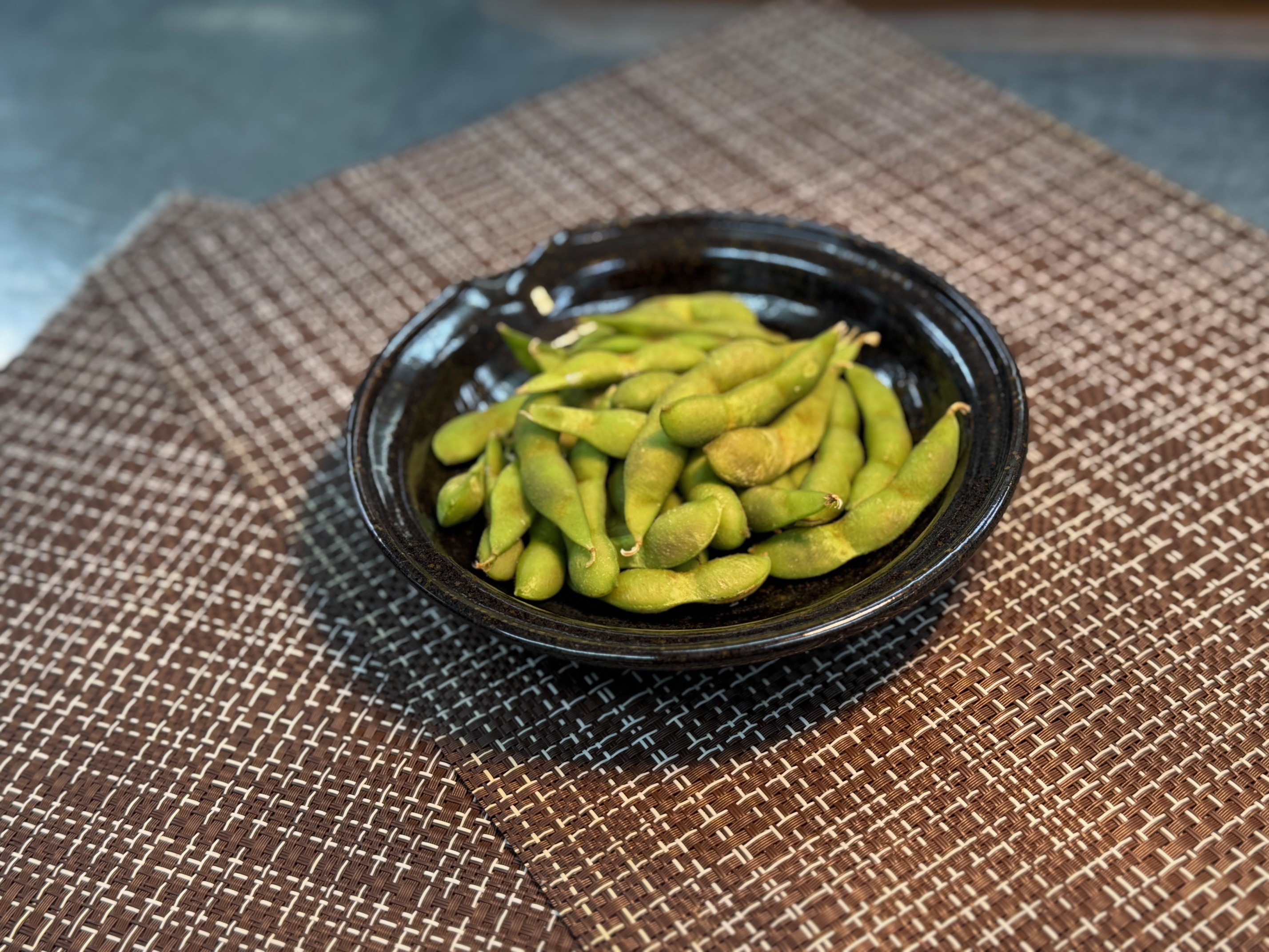 ・夕食おつまみメニュー「黒枝豆」