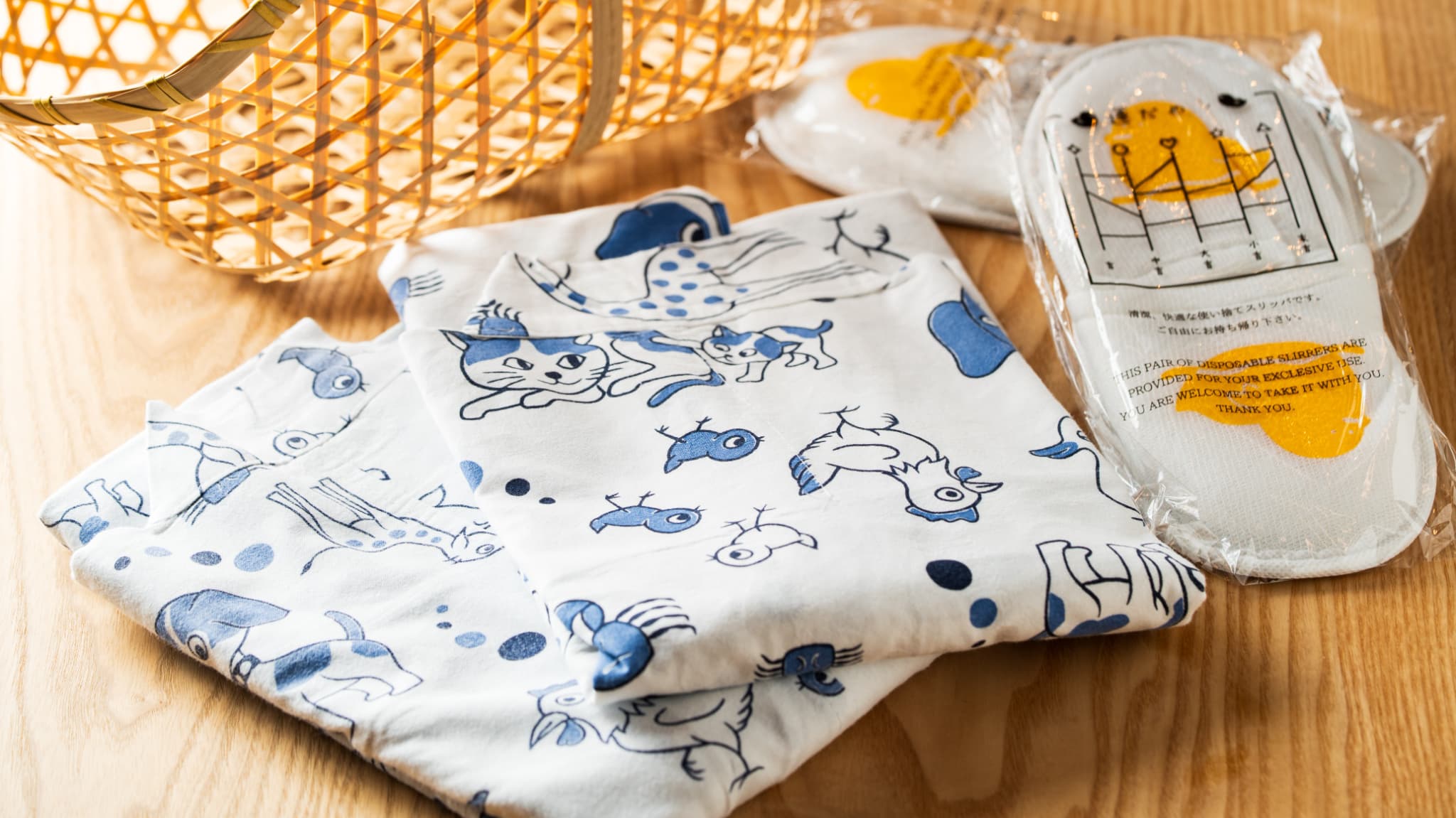 お子様用のアメニティ　一例