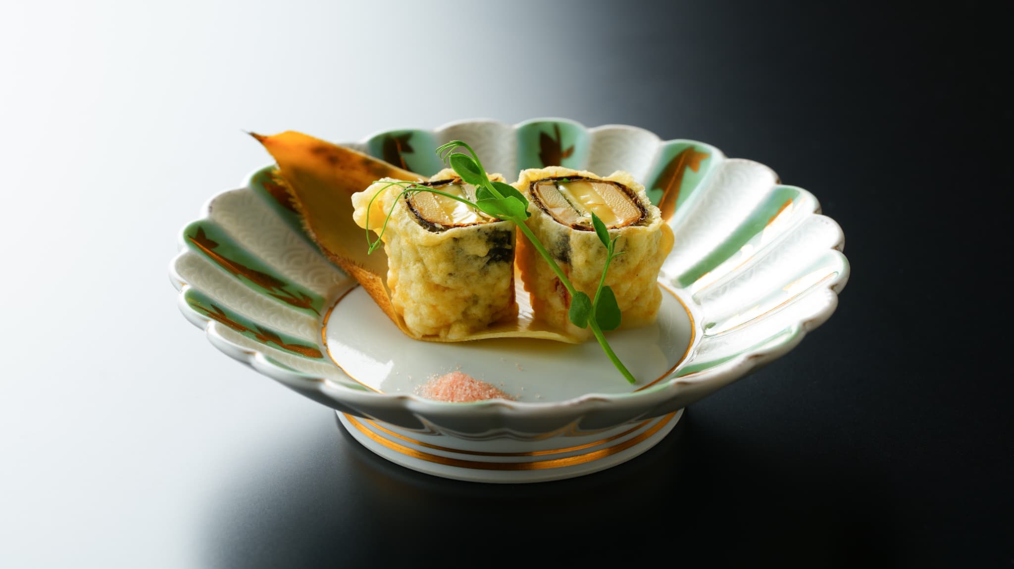 会席　揚物　一例
