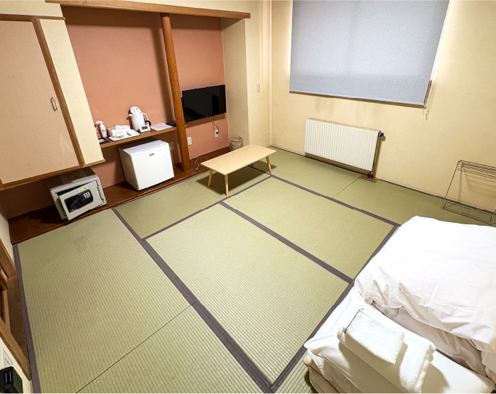 和室8畳　落ち着いた和の空間