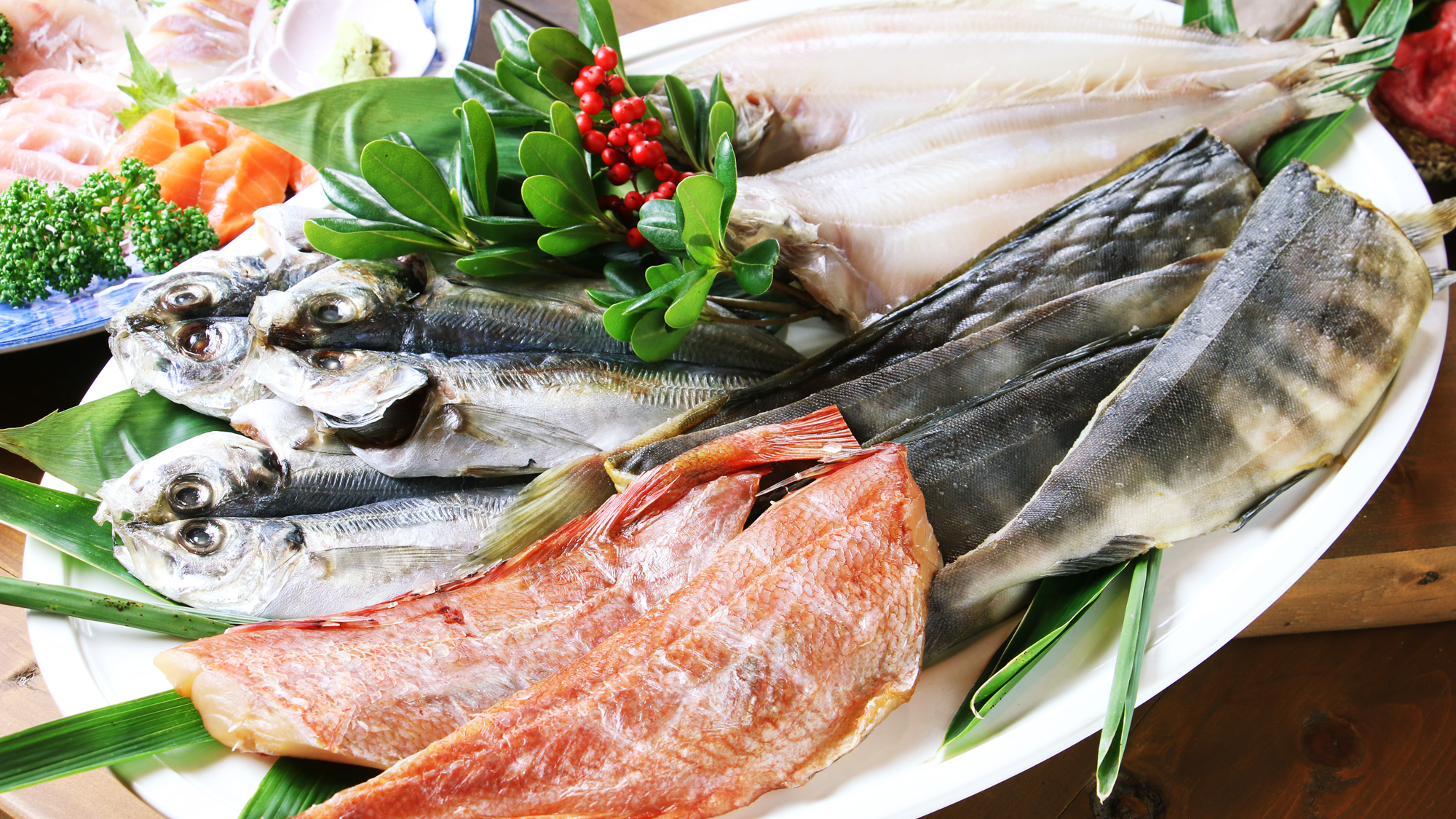 #【お食事】魚の旨味を最大限に引き出す旬の&ldquo;干物&rdquo;