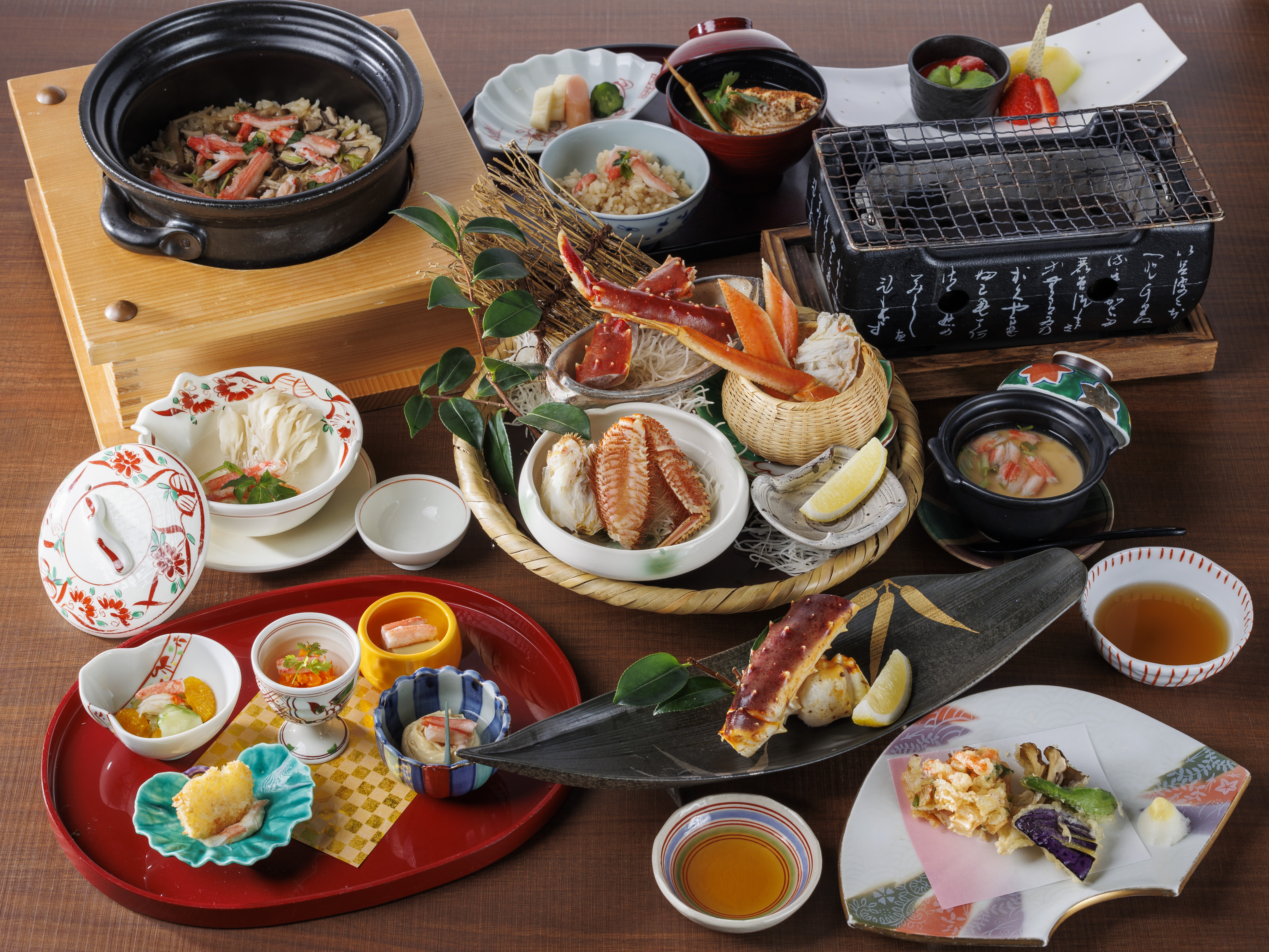2024-25年蟹フェア 料亭「万葉亭」