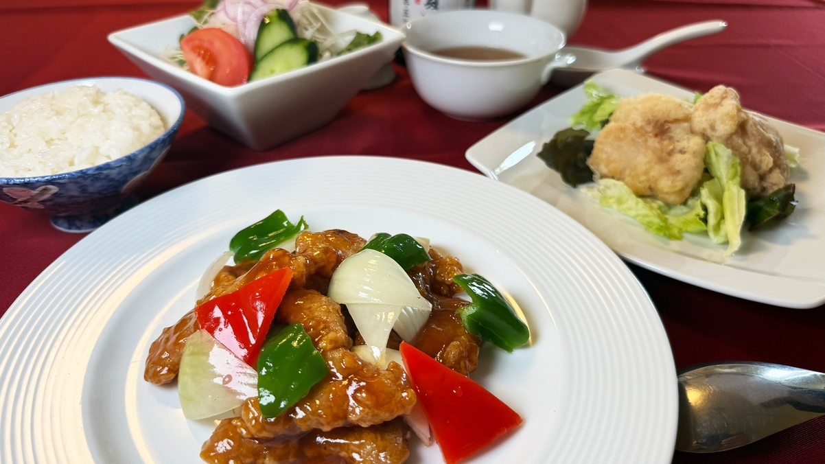 《夕食付》【訳あり】温泉改修工事の為、館内温泉利用不可☆選べる本格中華定食《ビジネス》