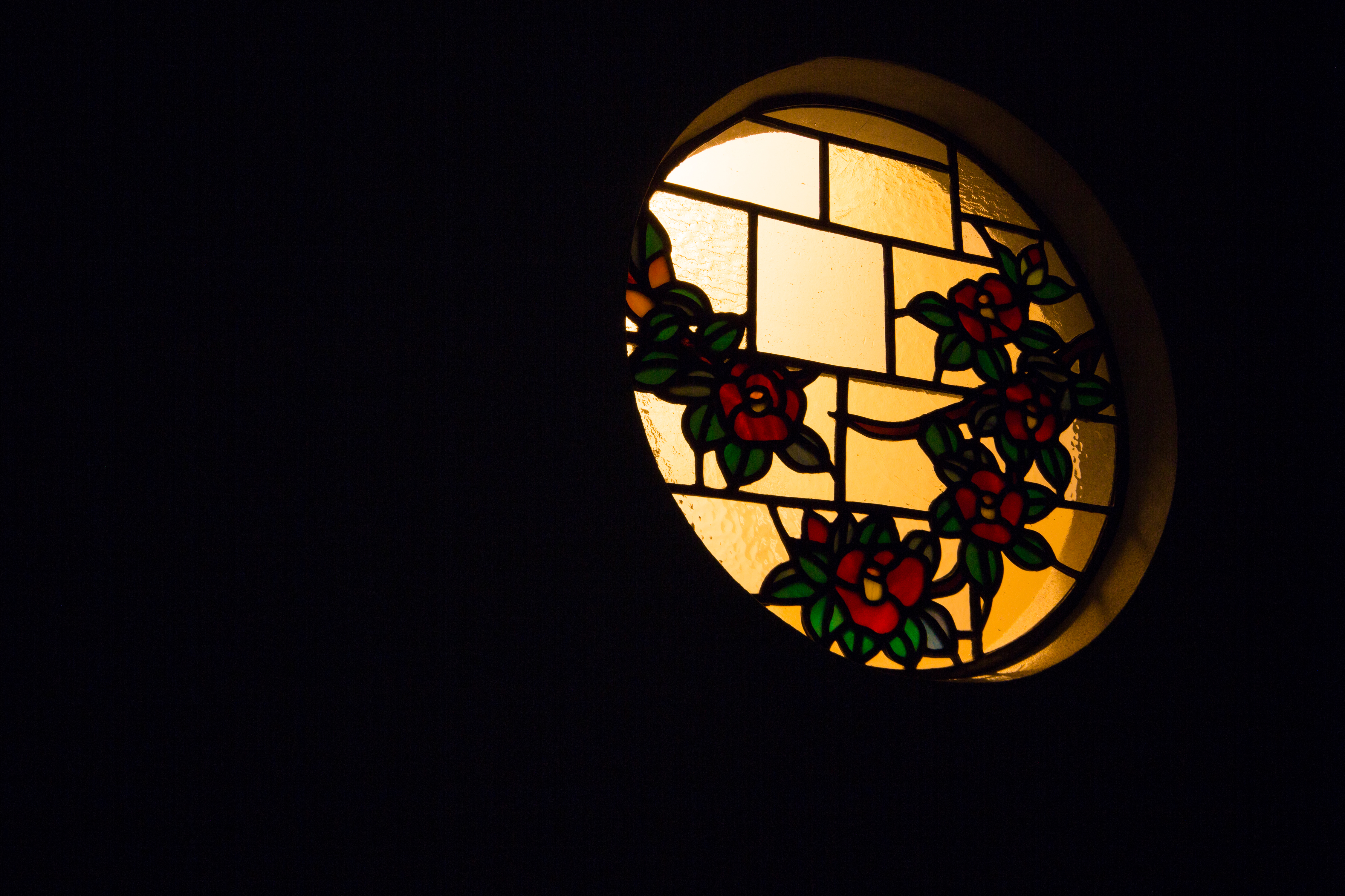 椿ステンドグラス