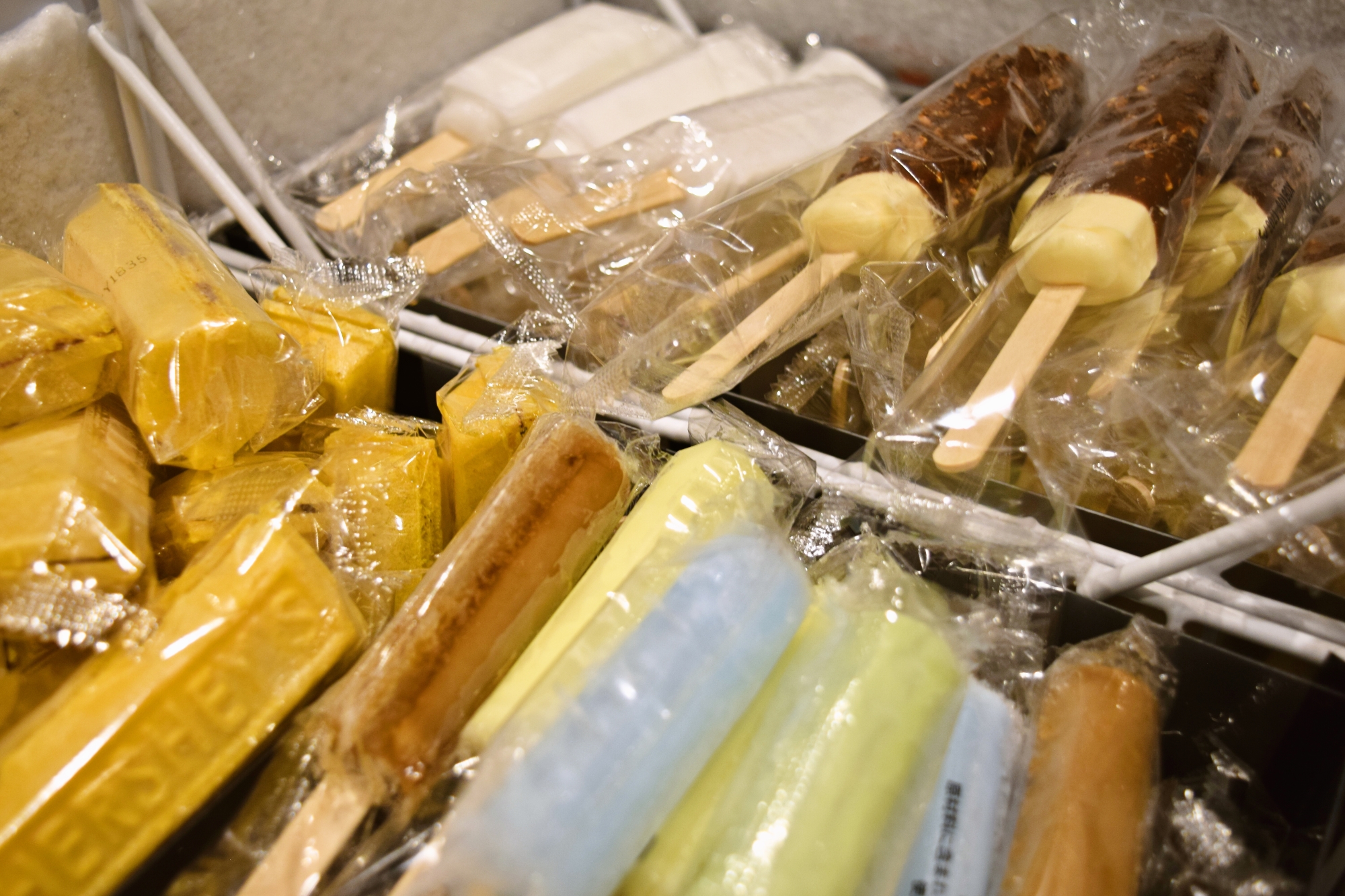 【湯上りアイスサービス♪】<毎日15：00～25：00迄>（※ラインナップイメージ） 