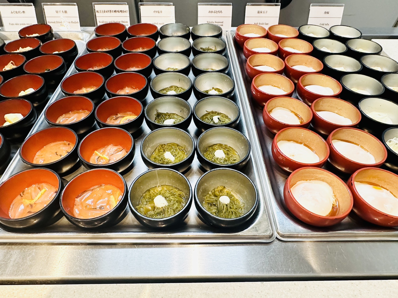 ◆豊富な種類の小鉢バイキング◆（※イメージ）　食べやすい一口サイズでご用意しております♪