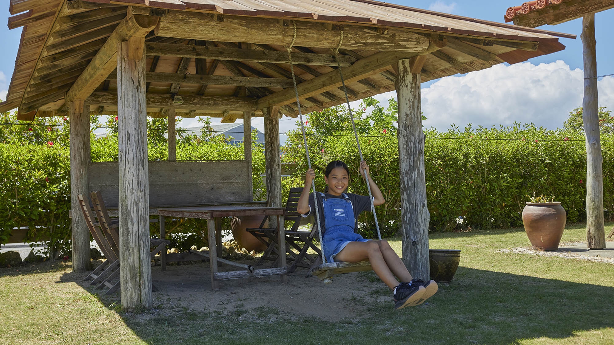 【スタンダードプラン】赤瓦の木造癒しの伝統的な琉球家屋にのんびりステイ