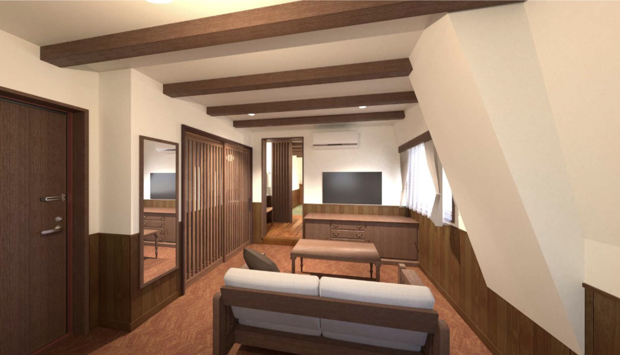 旧館MiN Suite　リビング　イメージ