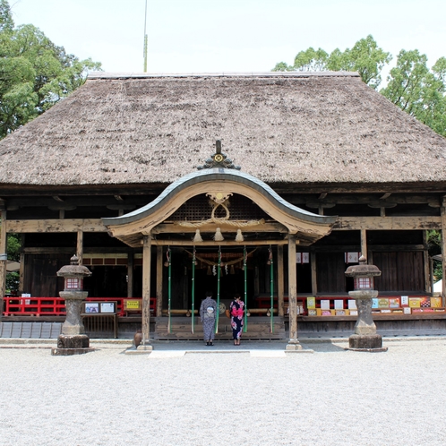 国宝青井阿蘇神社