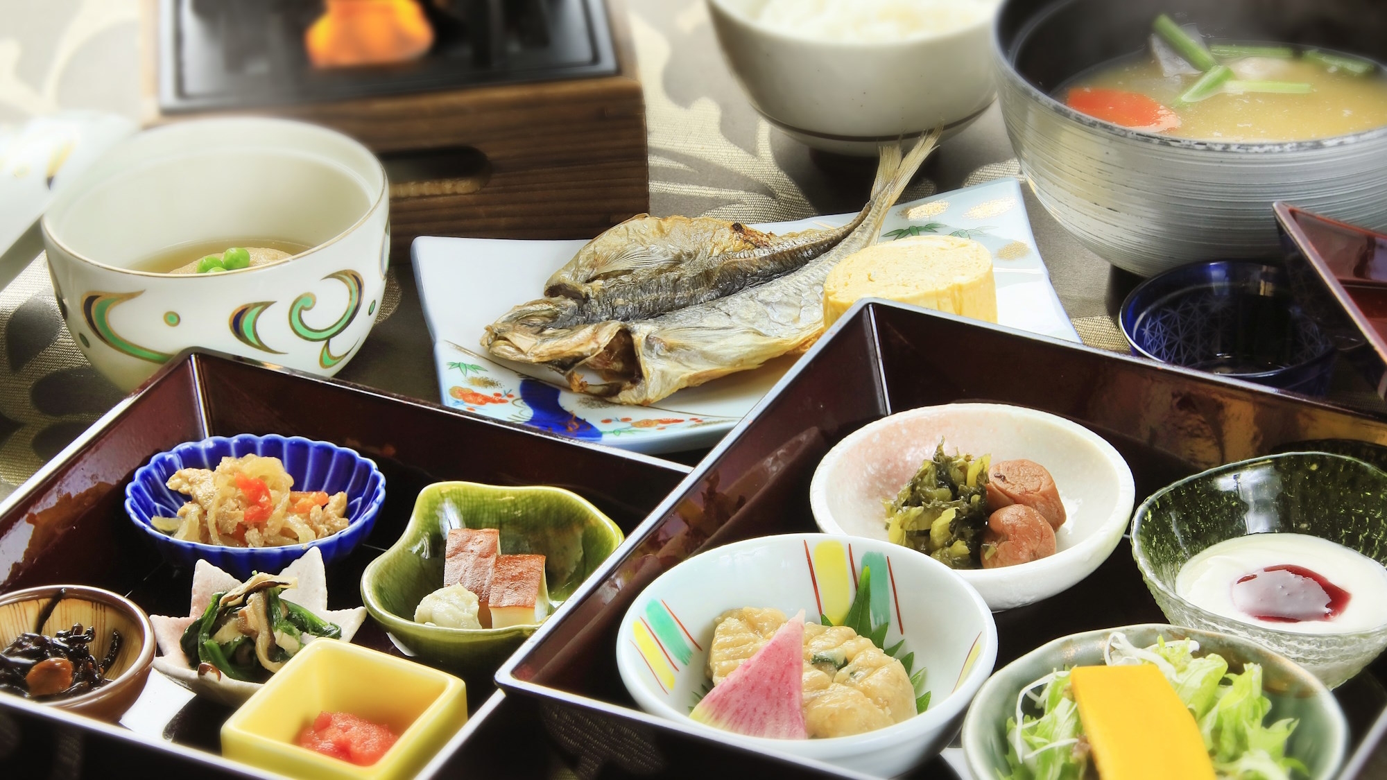 【朝食付き】静岡県産こだわり食材を使用した朝食で旅の朝を迎える／21時までご予約受付