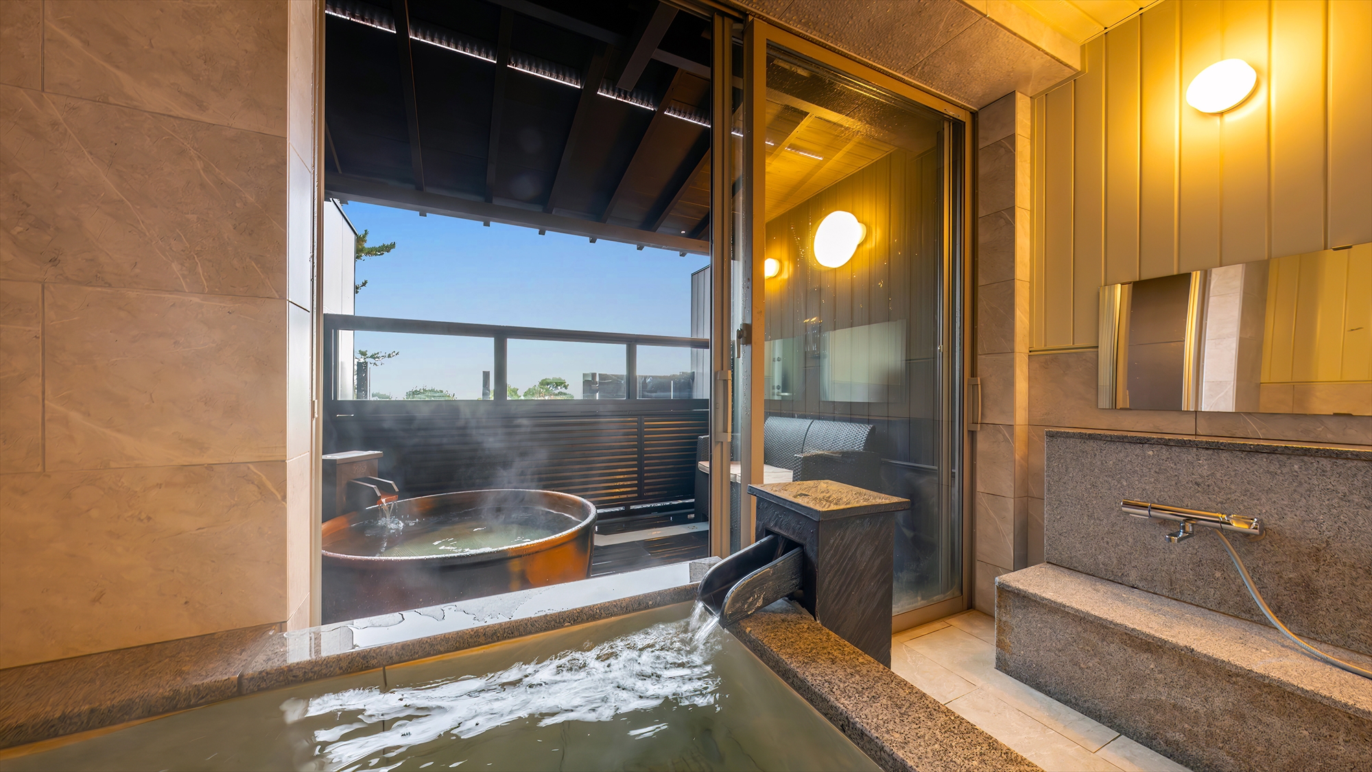 ■貸切露天風呂■［凪音-なぎね-］ 2024年4月NEW OPEN（イメージ）