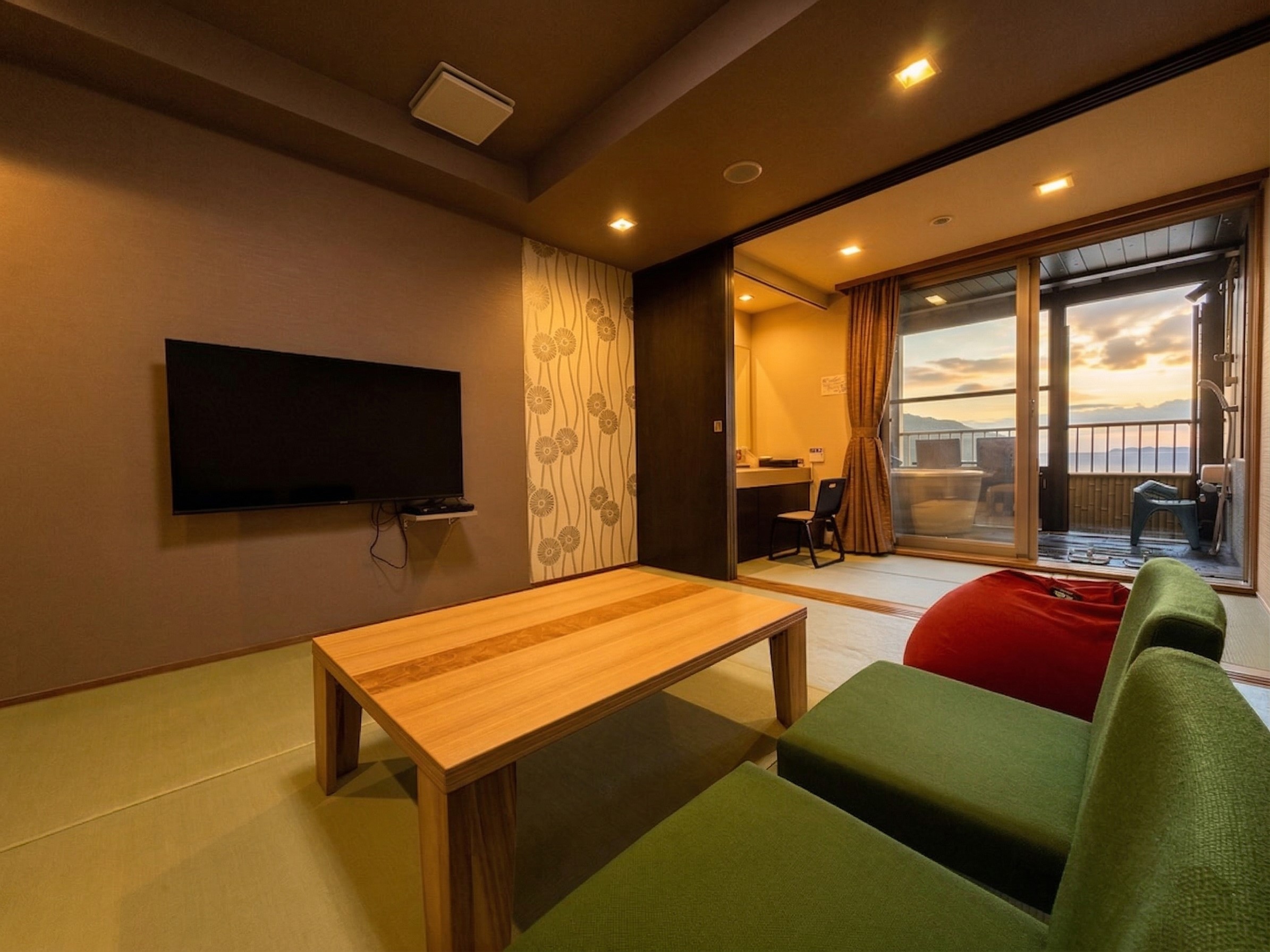 ■露天風呂付客室・和室【ききょう】■（イメージ）