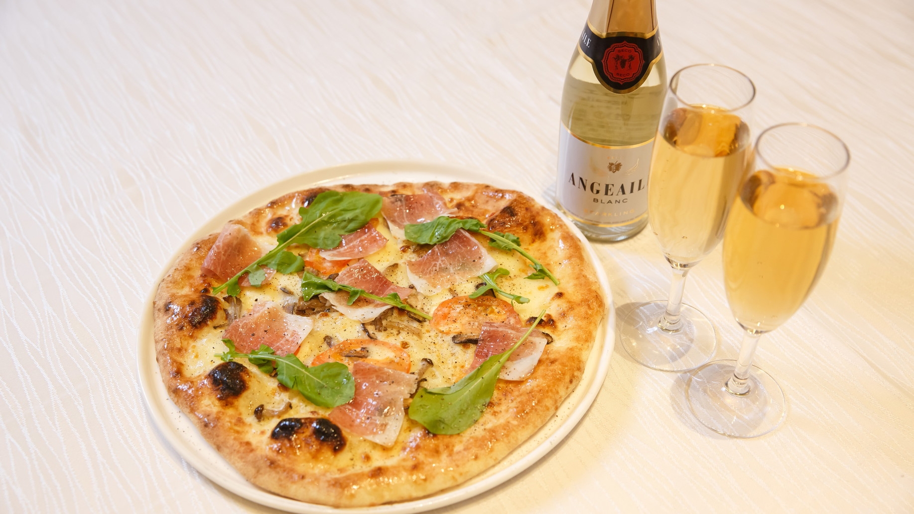 【1泊朝食+夜食付き】朝食+ピッツァ＆ドリンクでゆったりステイ[全室禁煙/無料平面駐車場]