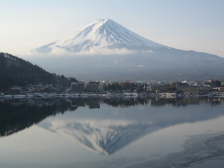 逆さ富士