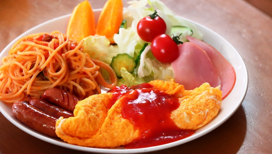 【朝食】洋食のワンプレート料理