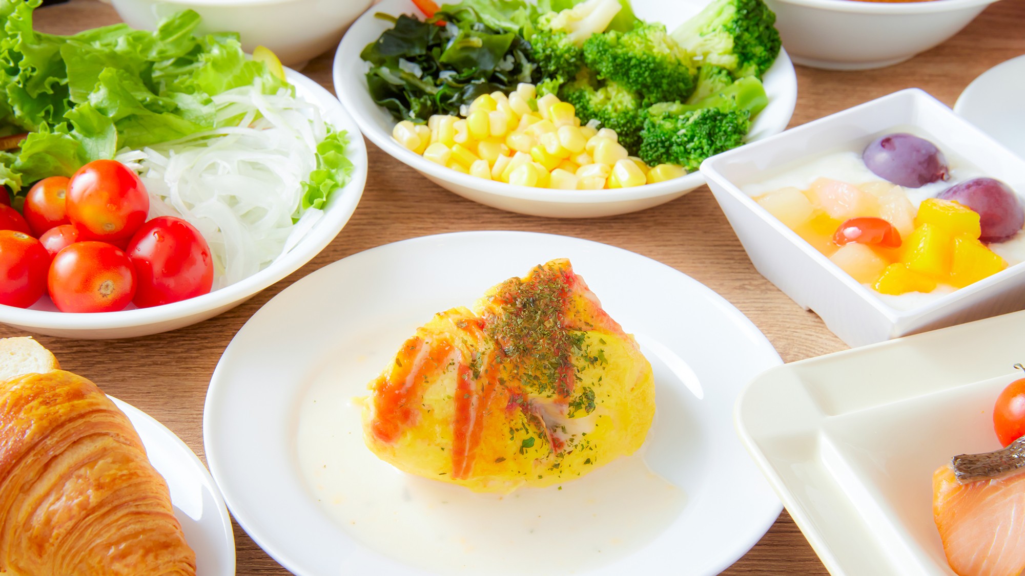 【レストランCARNIVAL  朝食】英気を養う朝食をご堪能下さい。